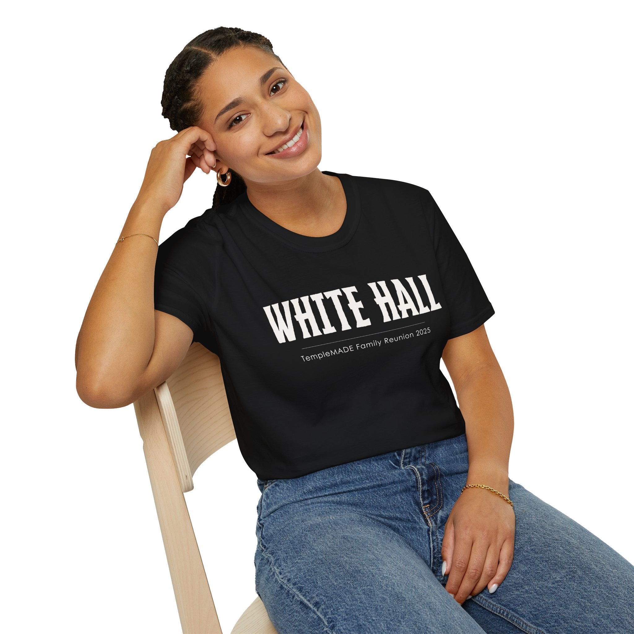 TFR White Hall T-shirt (Adult + Unisex)
