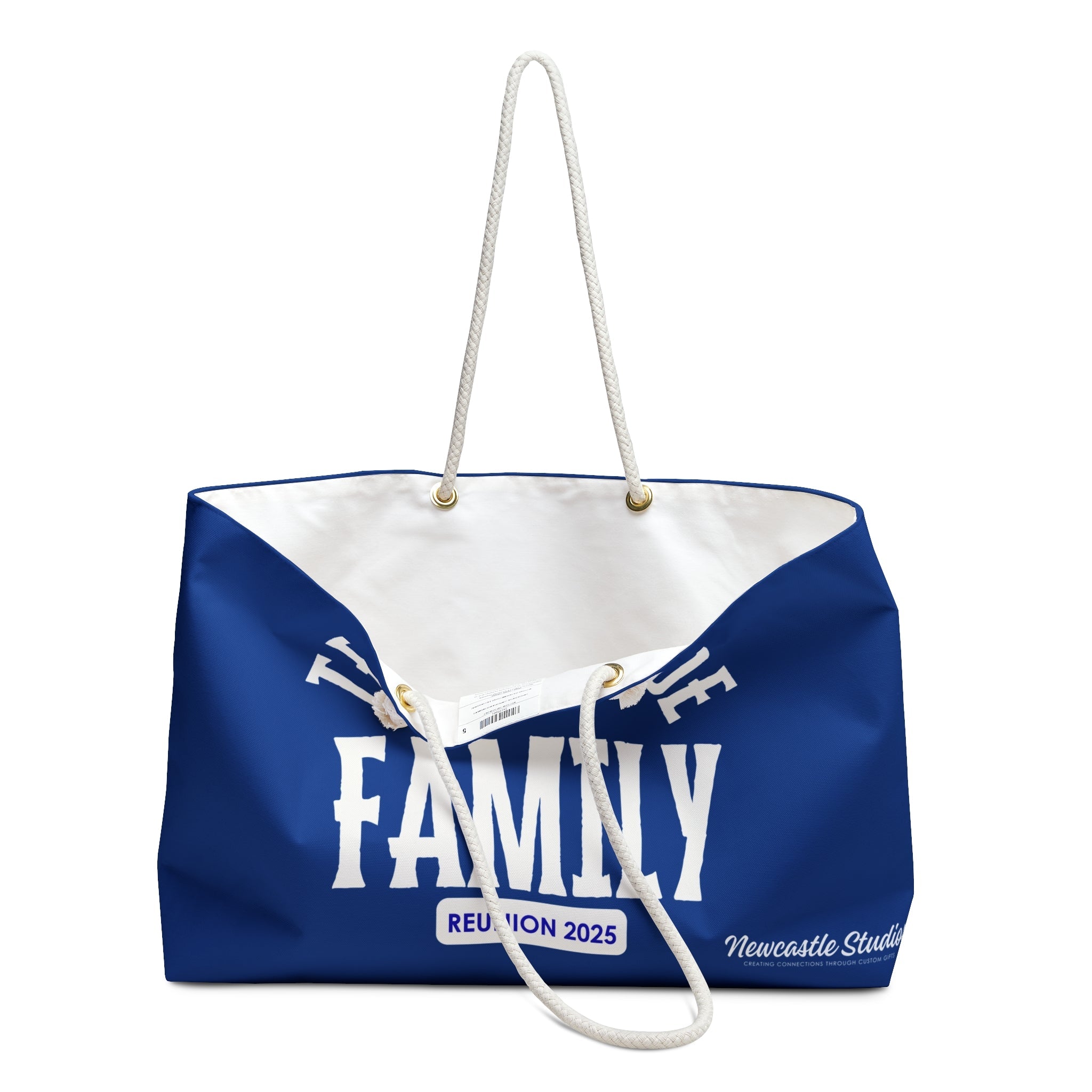 TempleMADE Us Family Weekend Bag (Blue + White)