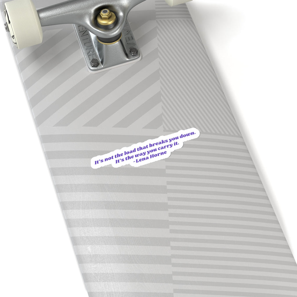 "How You Carry" Sticker