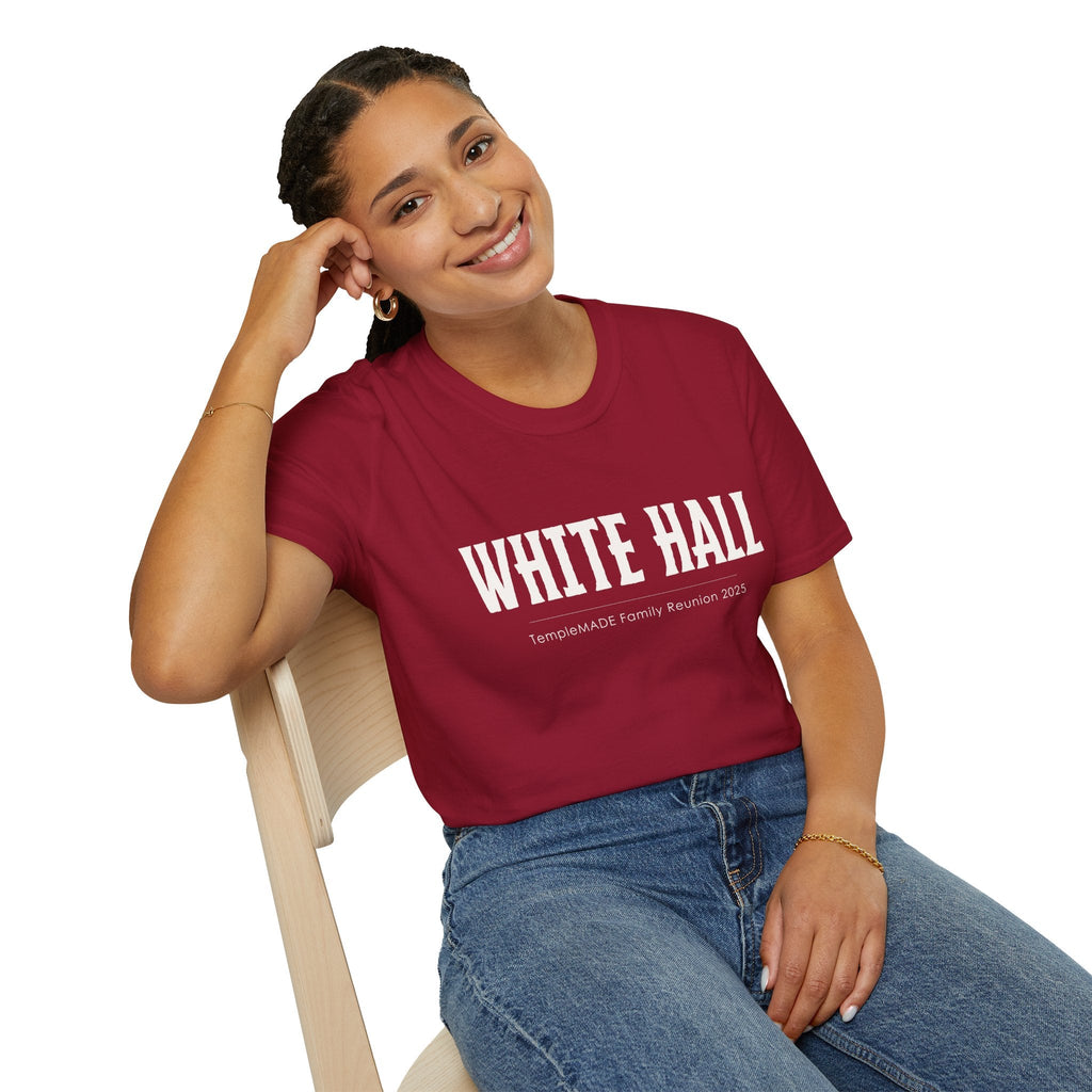 TFR White Hall T-shirt (Adult + Unisex)