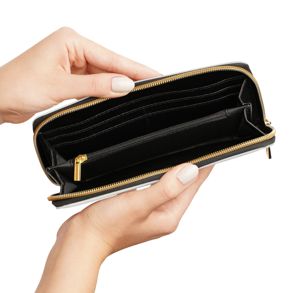 "You Deserve Luxury" Zipper Wallet