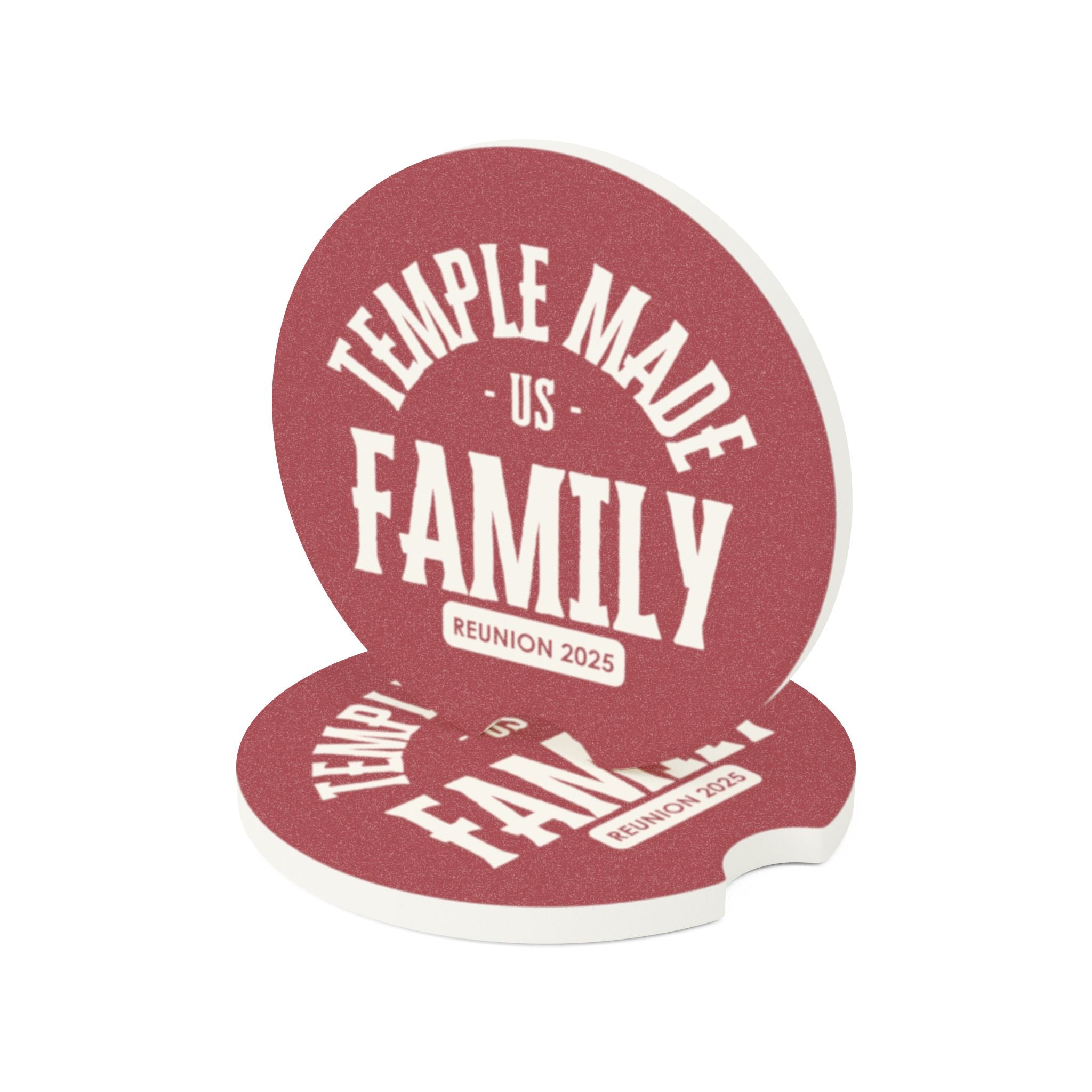 TempleMADE Us Family Car Coaster
