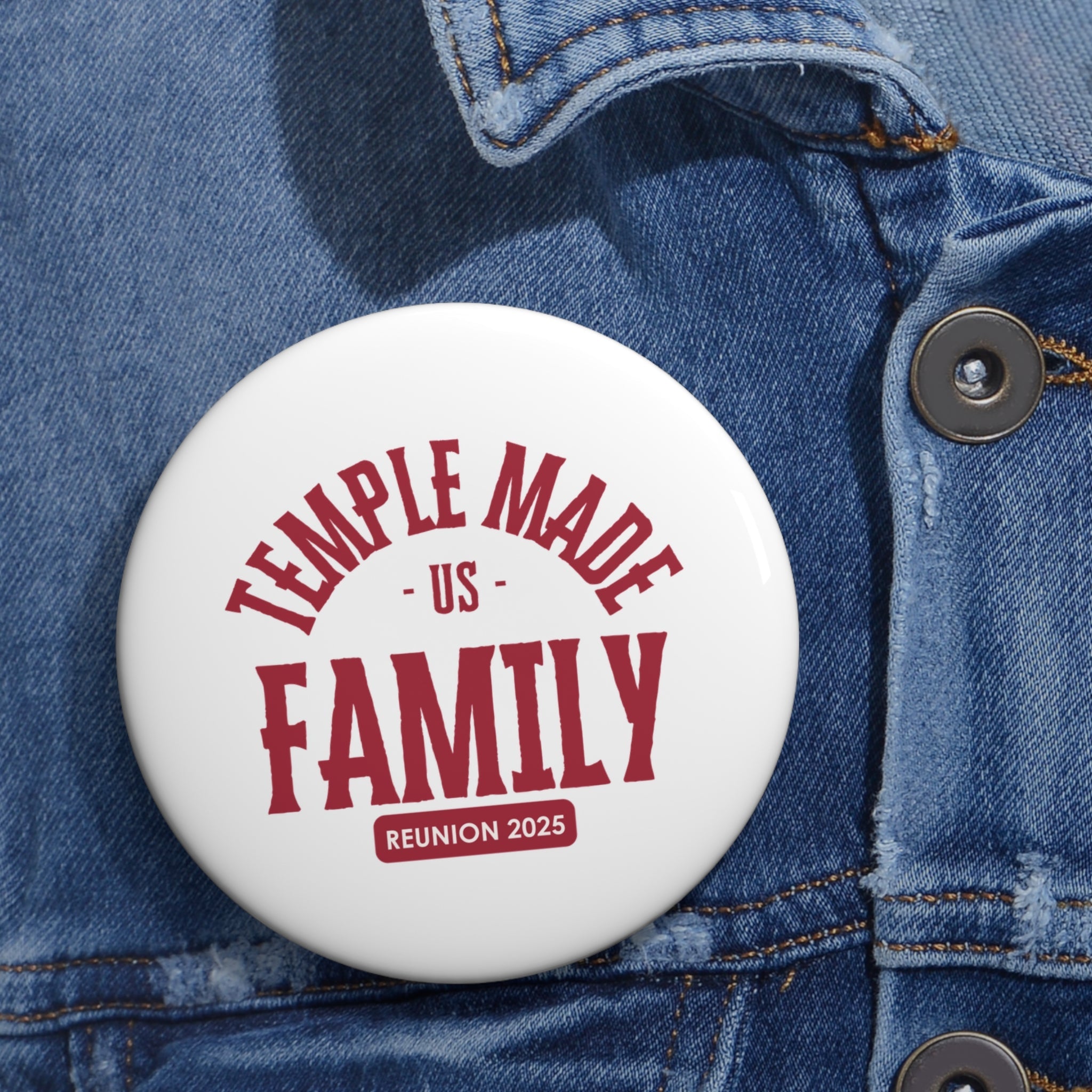 TempleMADE Us Family Pin