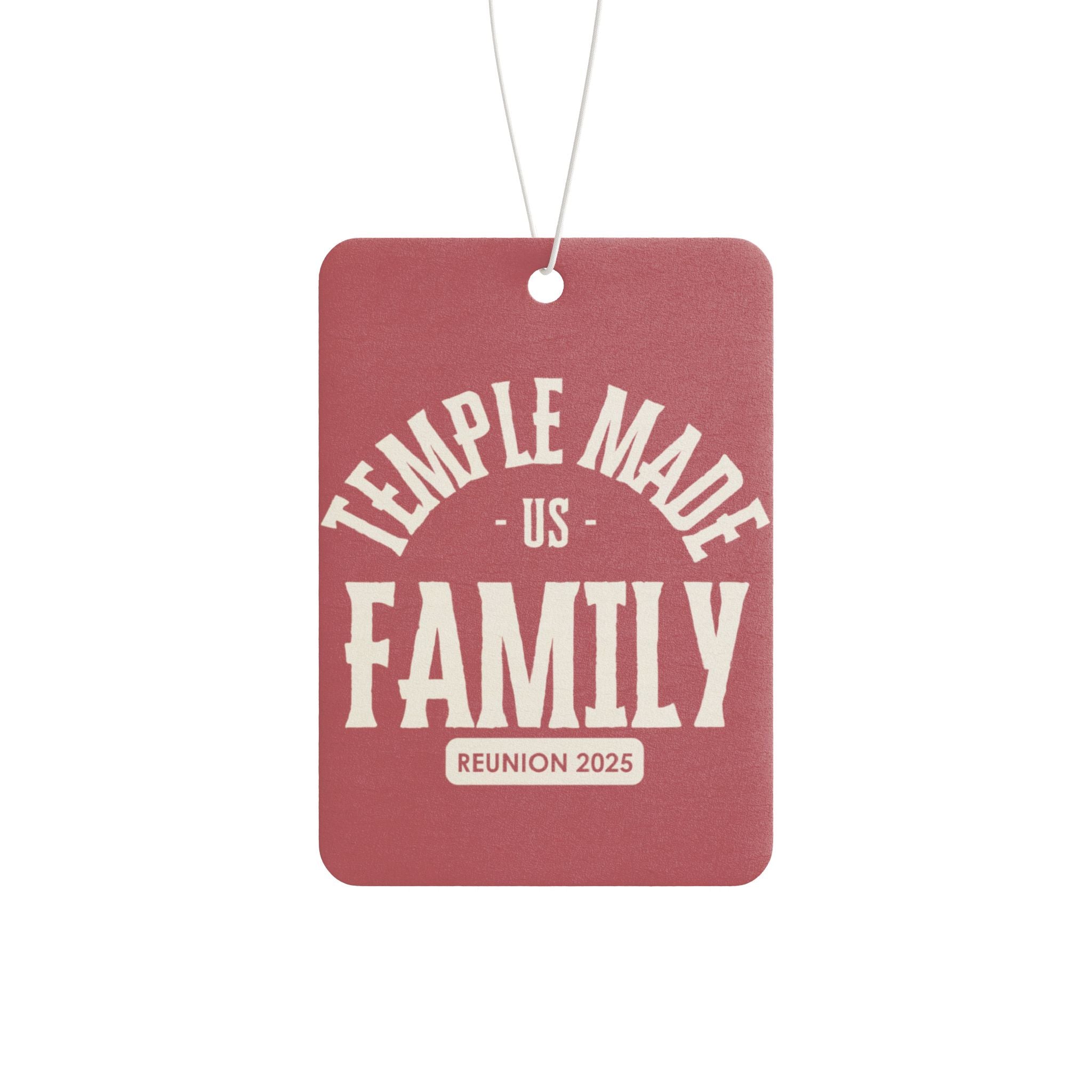 TempleMADE Us Family Car Air Freshener