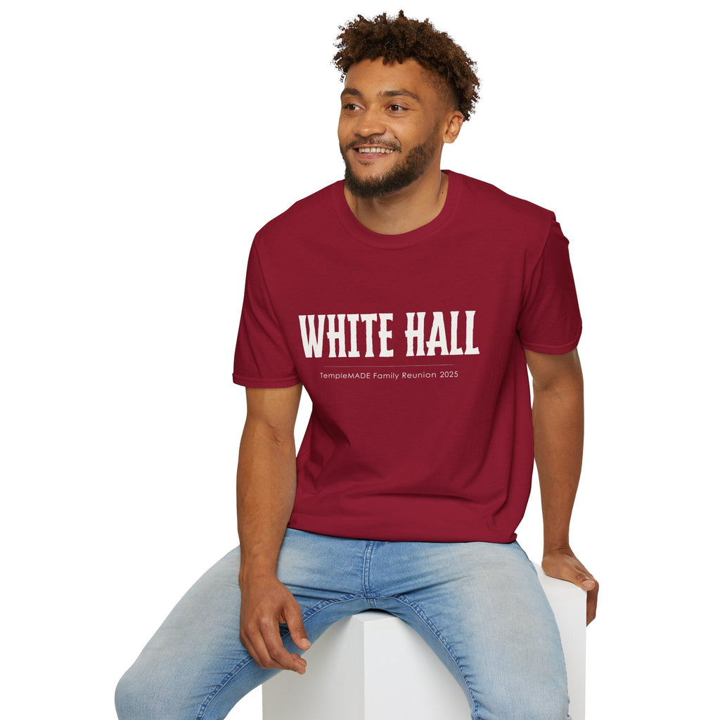 TFR White Hall T-shirt (Adult + Unisex)