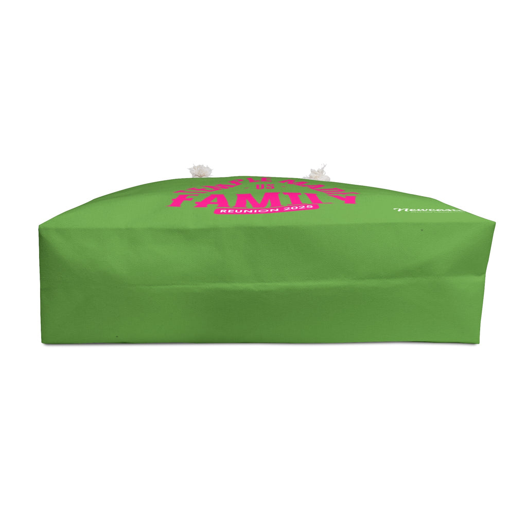 TempleMADE Us Family Weekend Bag (Pink + Green)