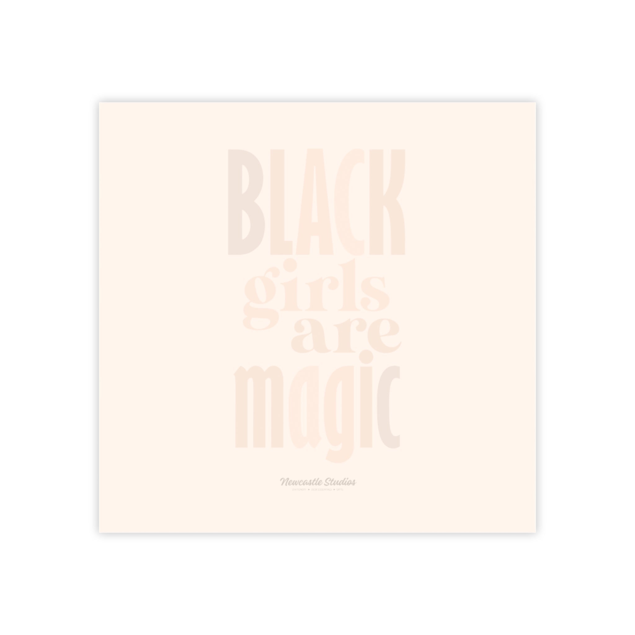 "Black Girls are Magic #1" Post-it® Notepad