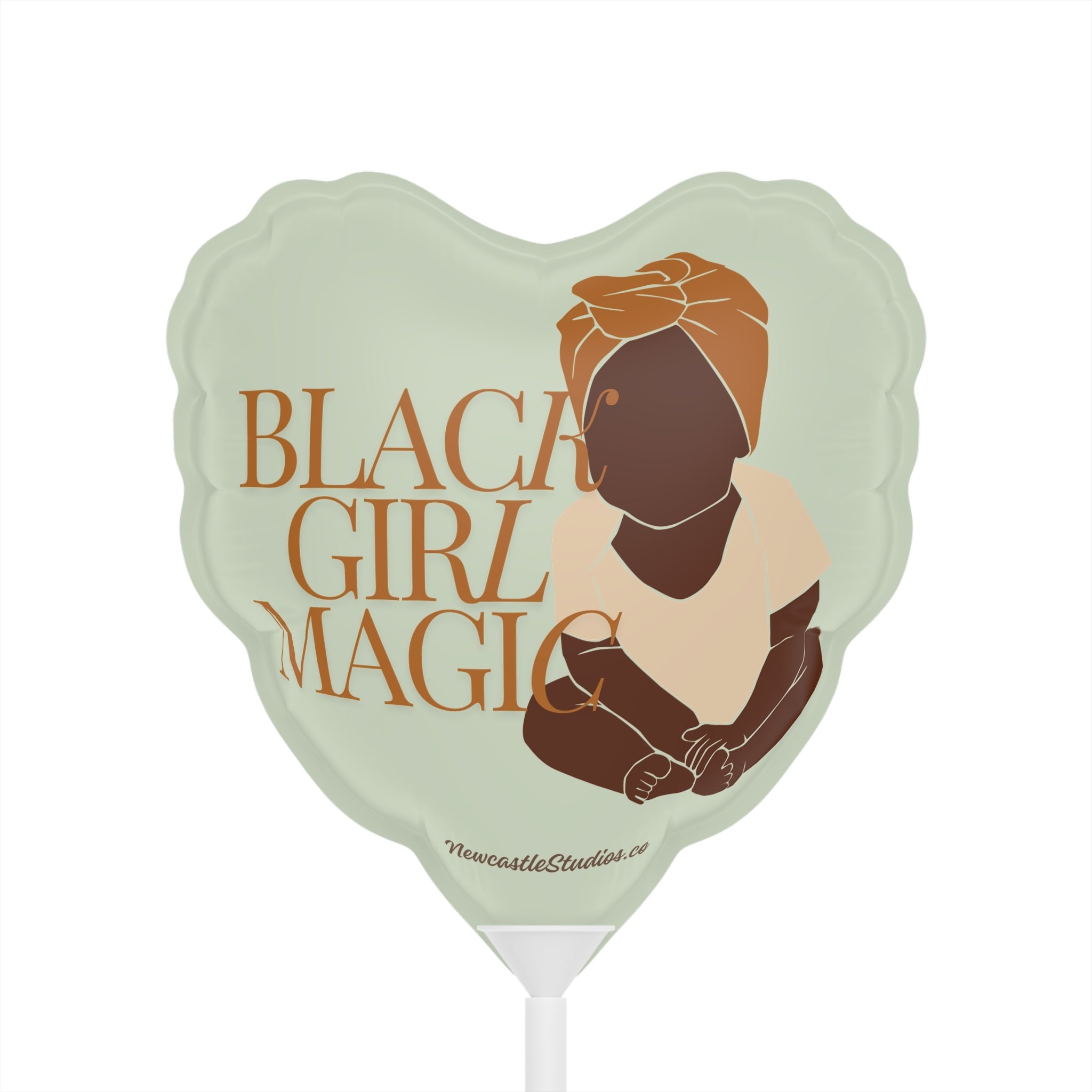 "Black Girl Magic" Sage Balloon (6 in)