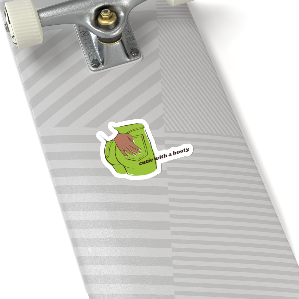 "Cutie with a Booty" Sticker