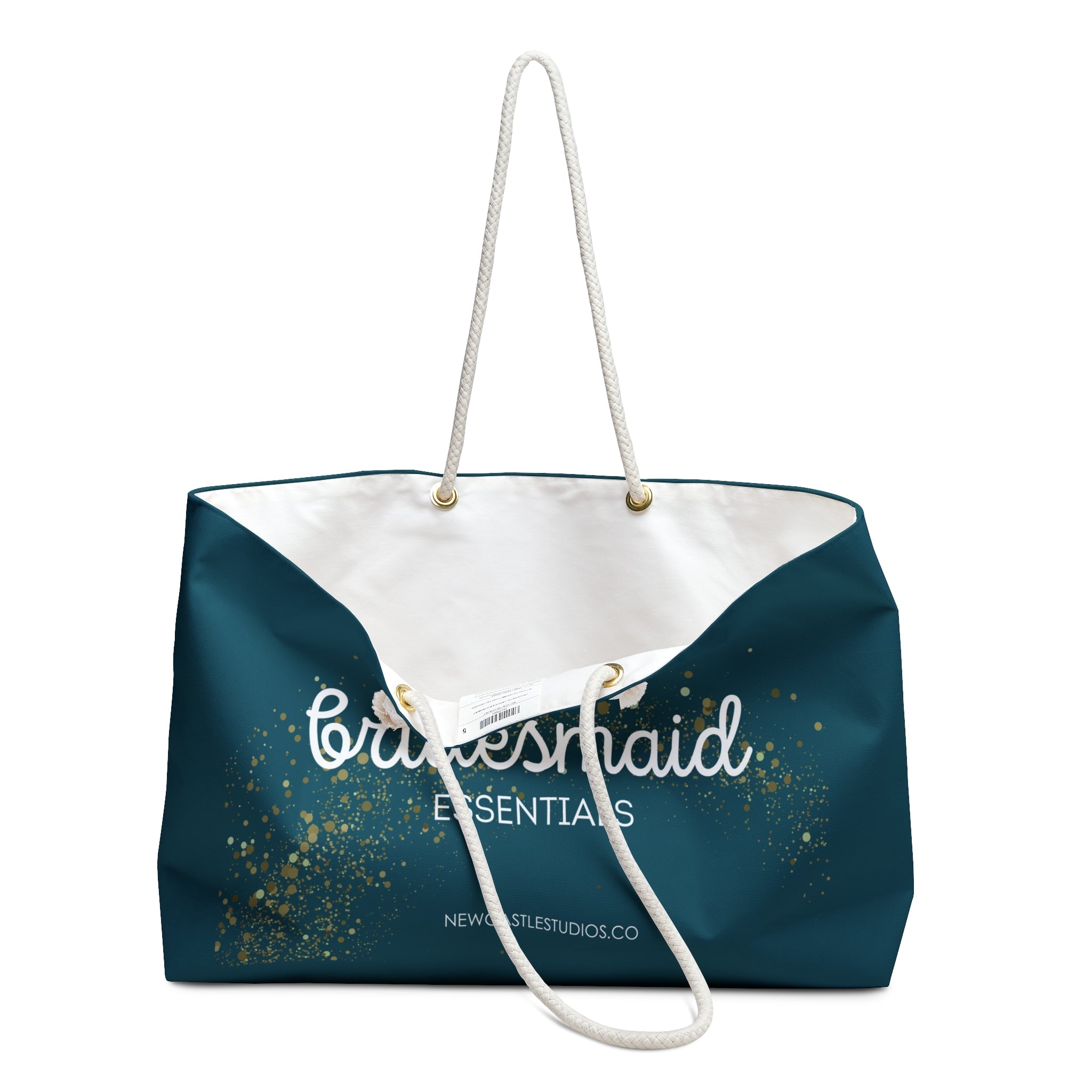 Personalized "Bridesmaid Essentials" Weekend Bag