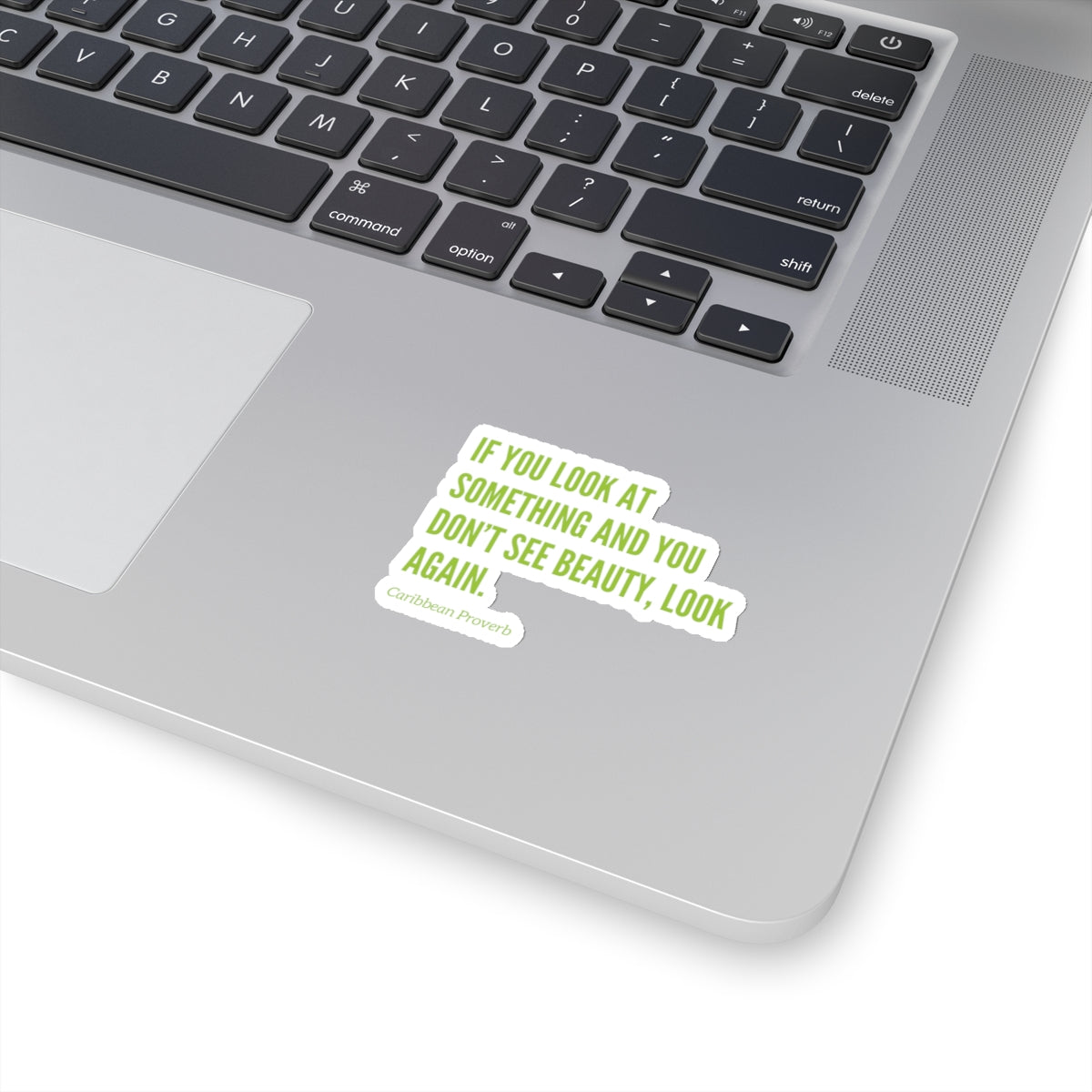 "Look Again" Sticker