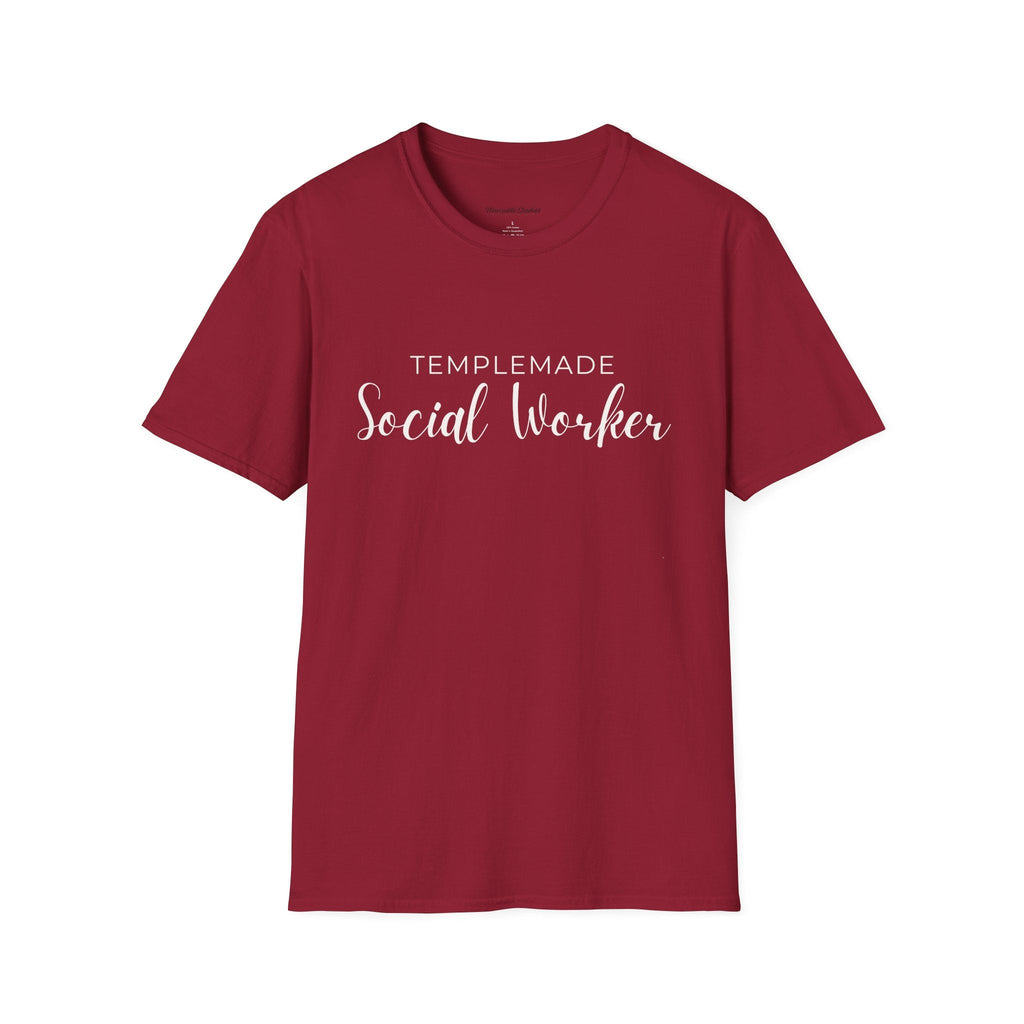 TempleMADE Social Worker T-Shirt (Adult + Unisex)