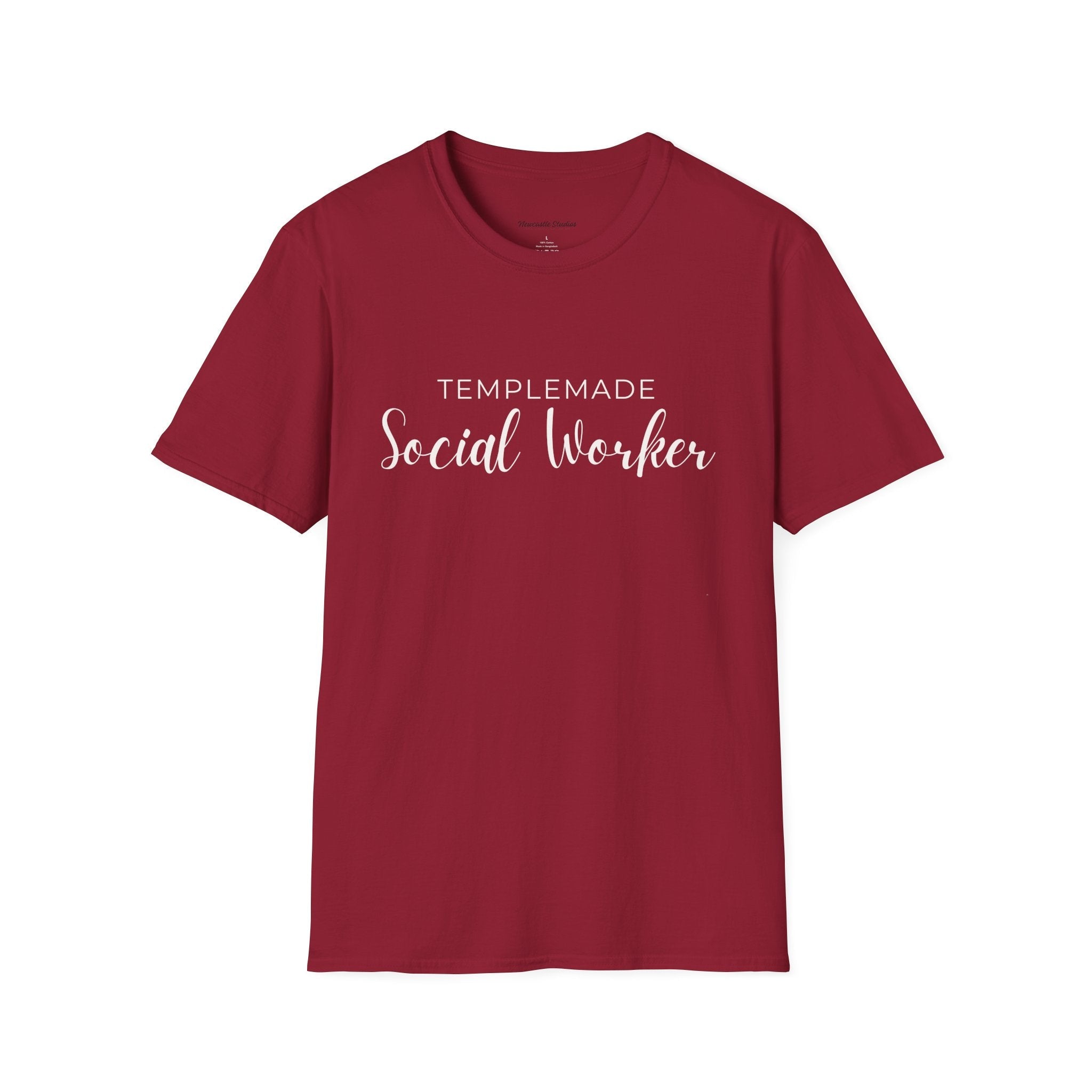 TempleMADE Social Worker T-Shirt (Adult + Unisex)