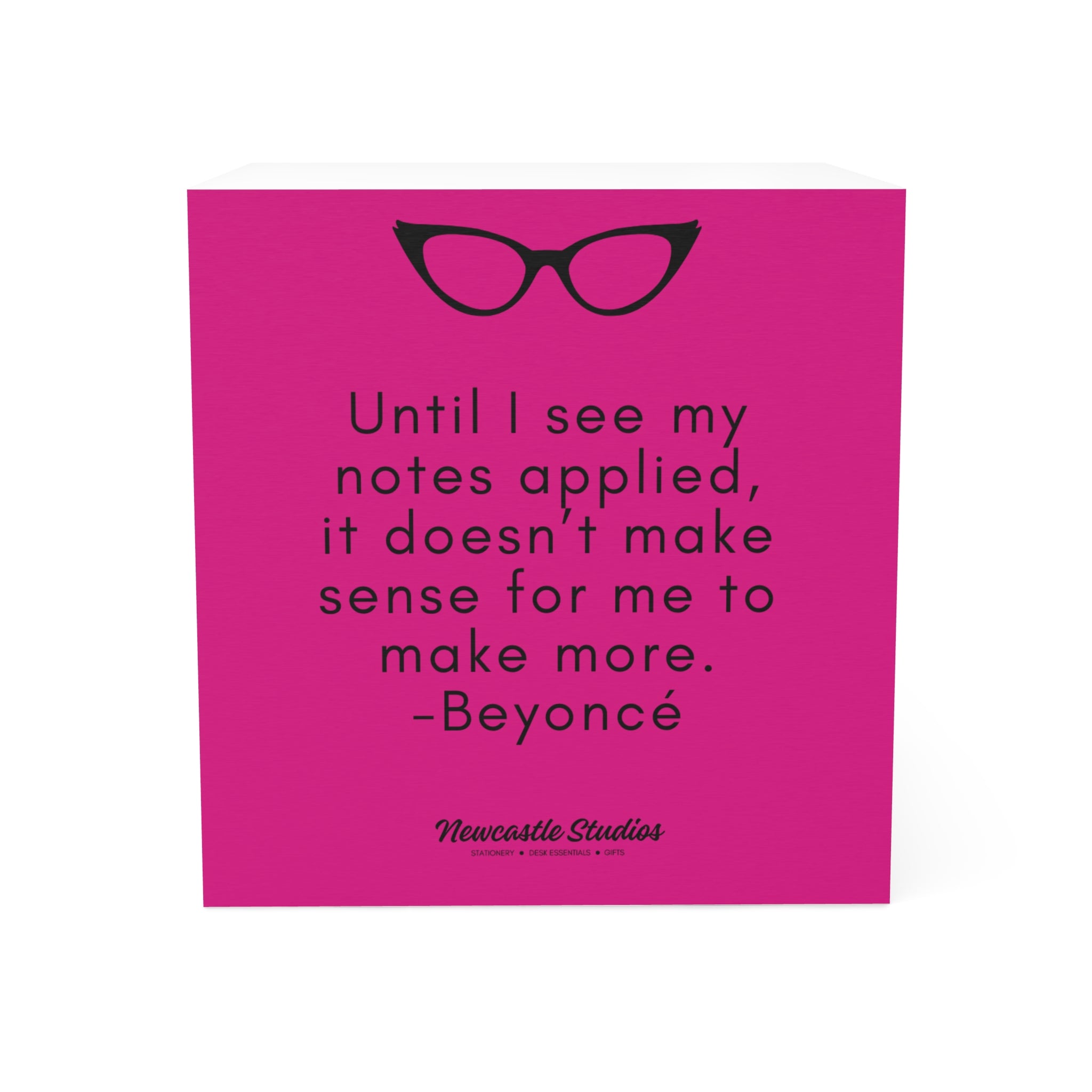 "Take Notes from the Queen" Note Cube