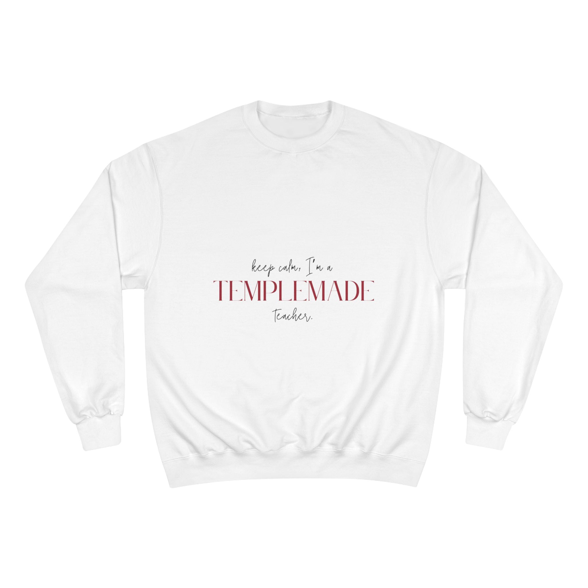TempleMADE Teacher Crewneck