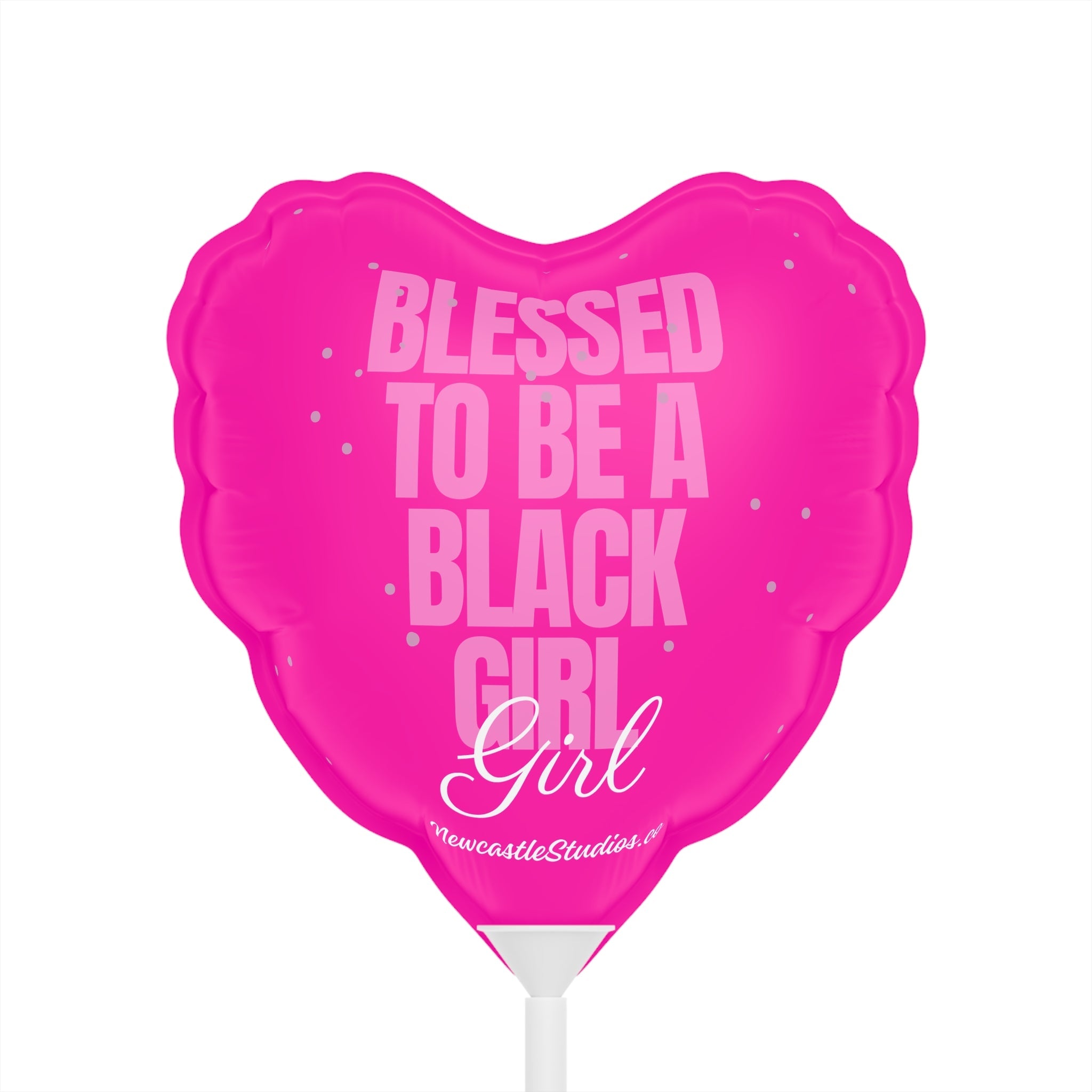 "Blessed to be a Black girl" Balloon