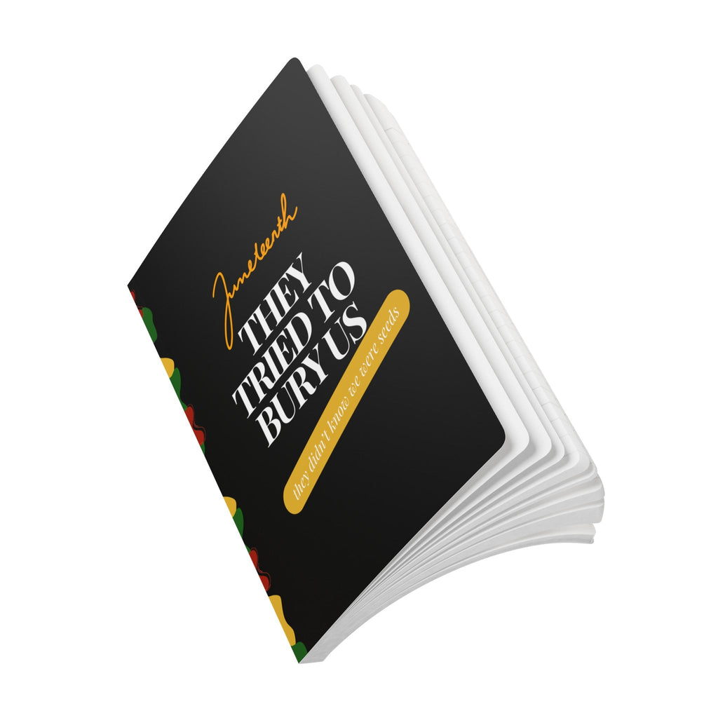 "Juneteenth" Softcover Notebook (With Quotes Inside)
