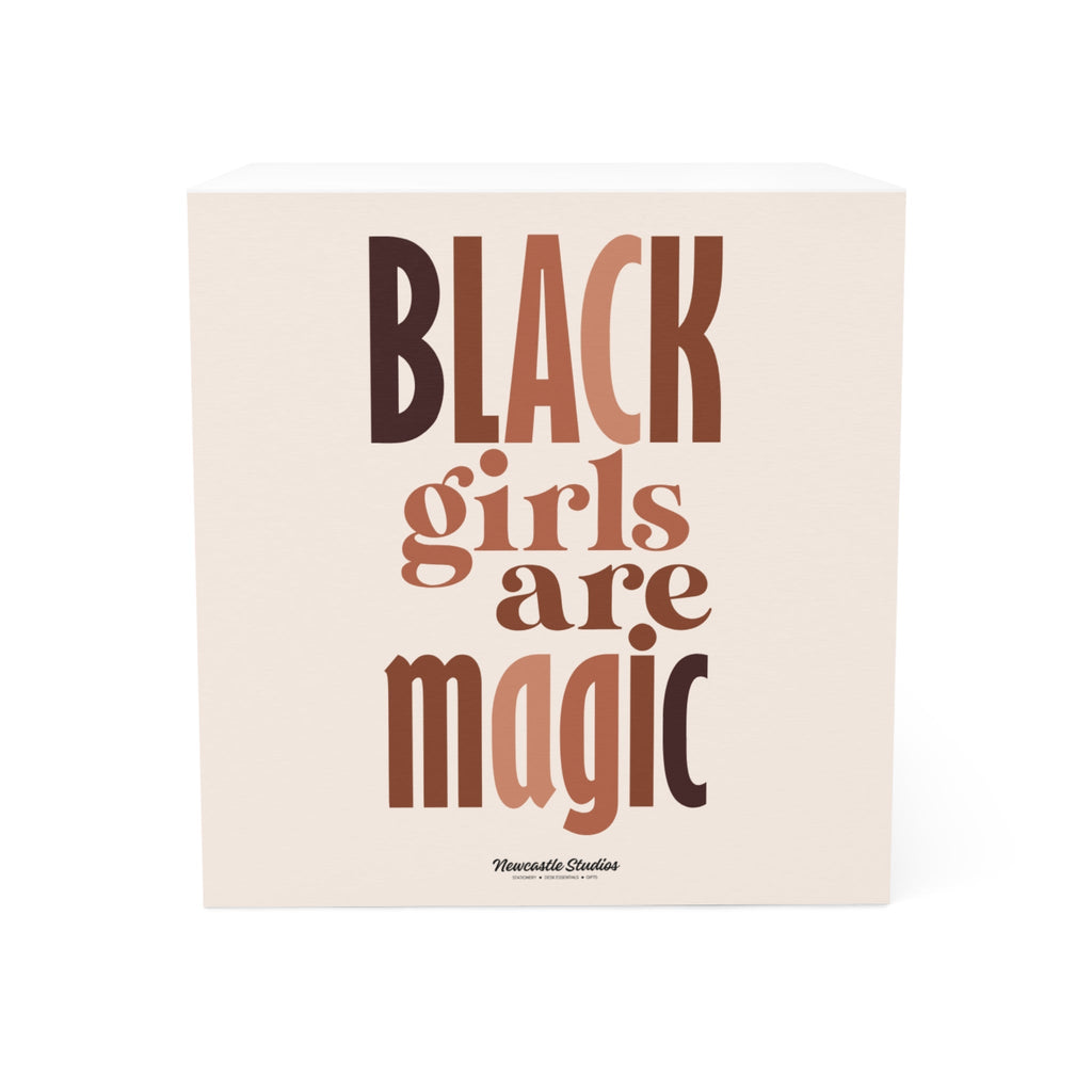 "Black Girls are Magic #2" Note Cube