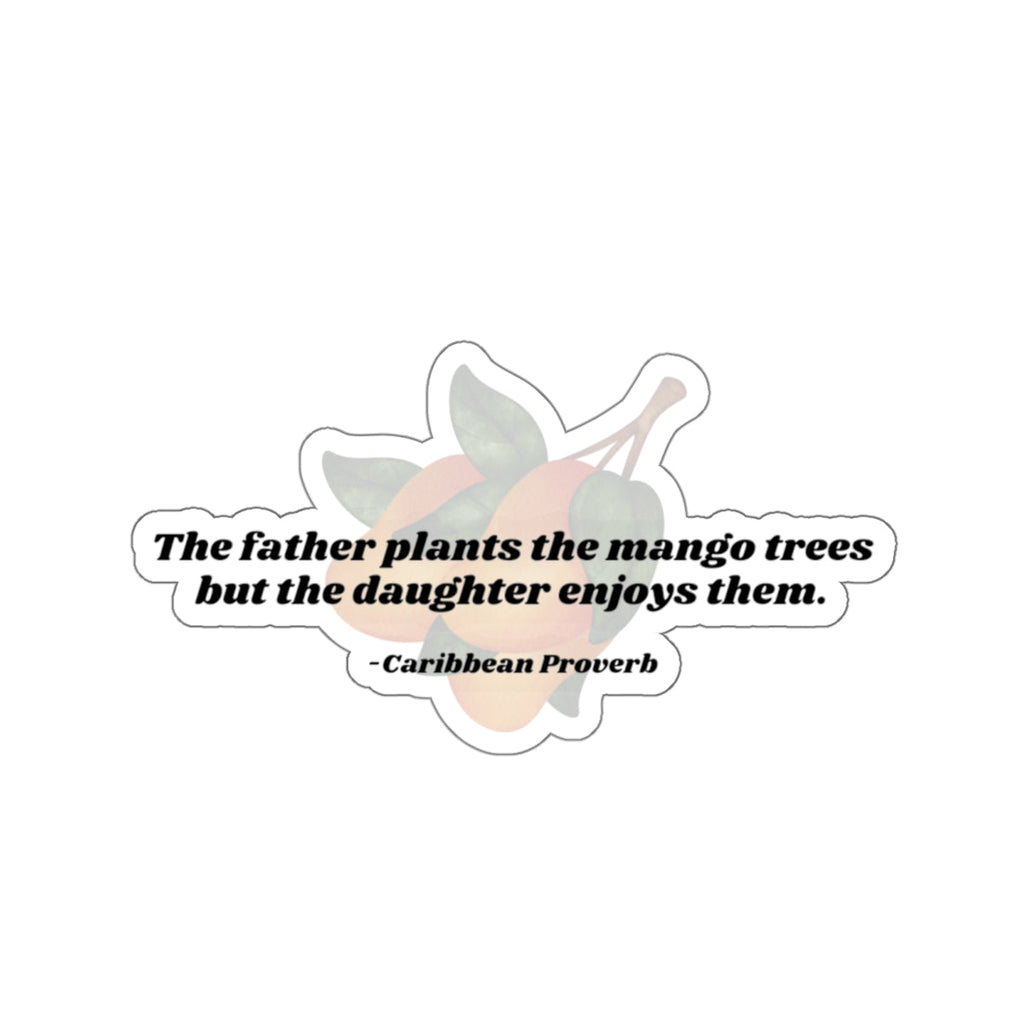 "Eat All the Mangoes" Sticker