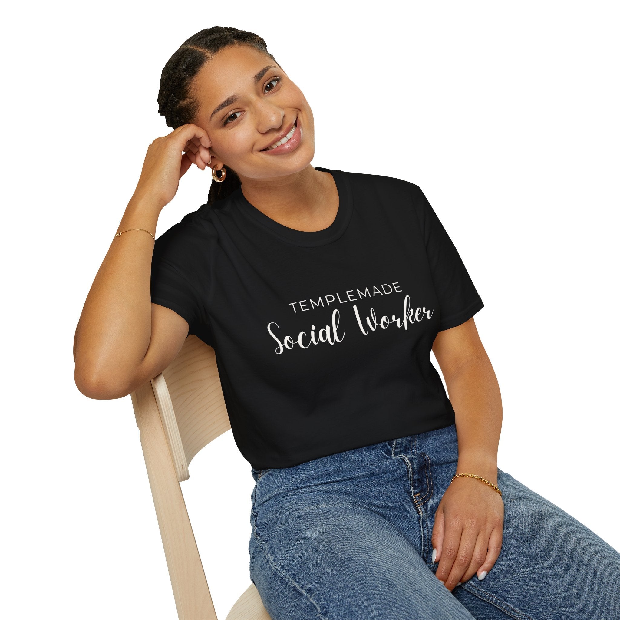 TempleMADE Social Worker T-Shirt (Adult + Unisex)