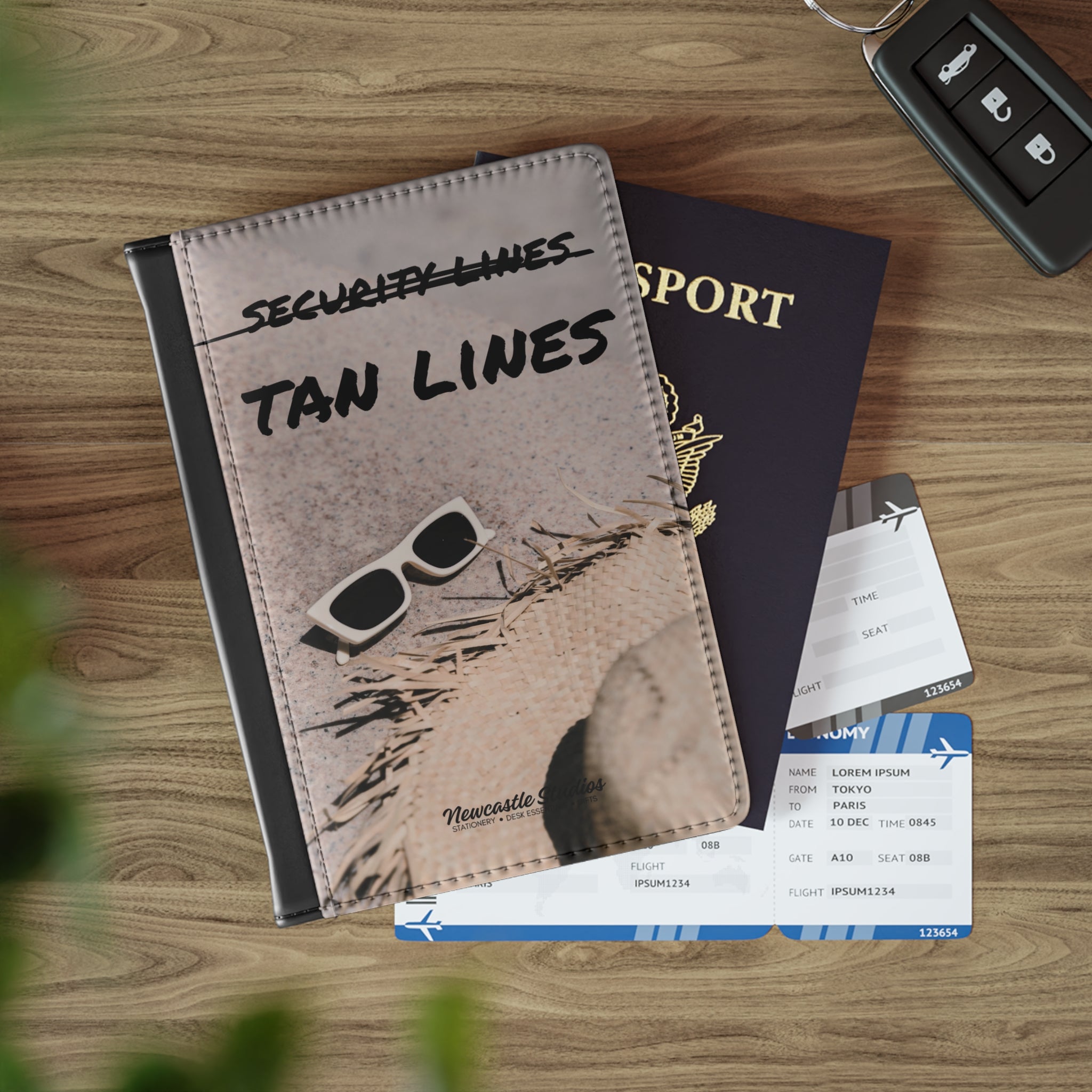 "Tan Lines Only" Passport Cover/Holder
