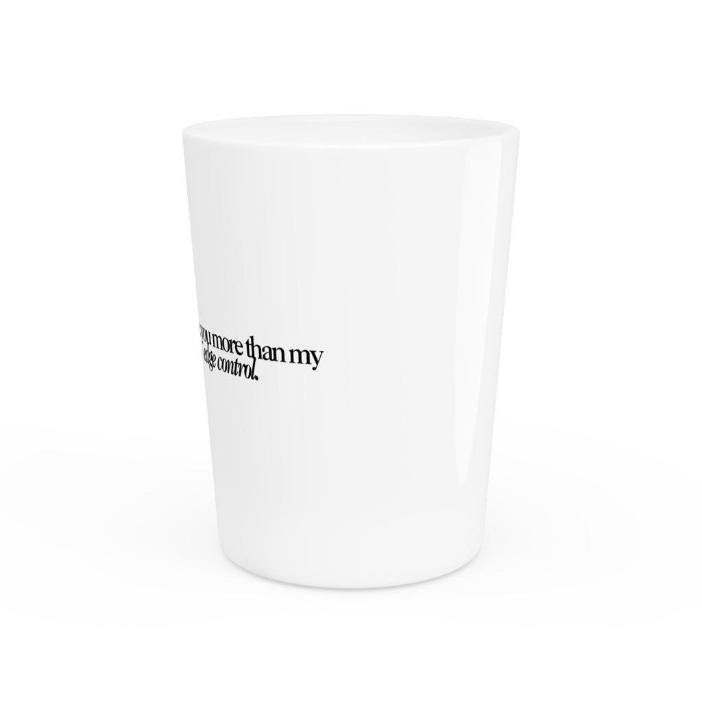 "Edge Control" Shot Glass