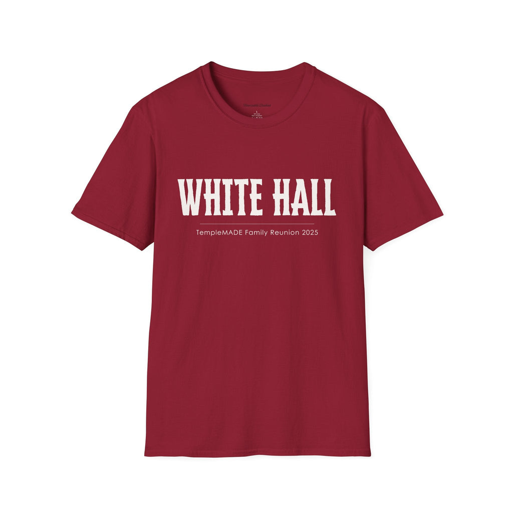 TFR White Hall T-shirt (Adult + Unisex)