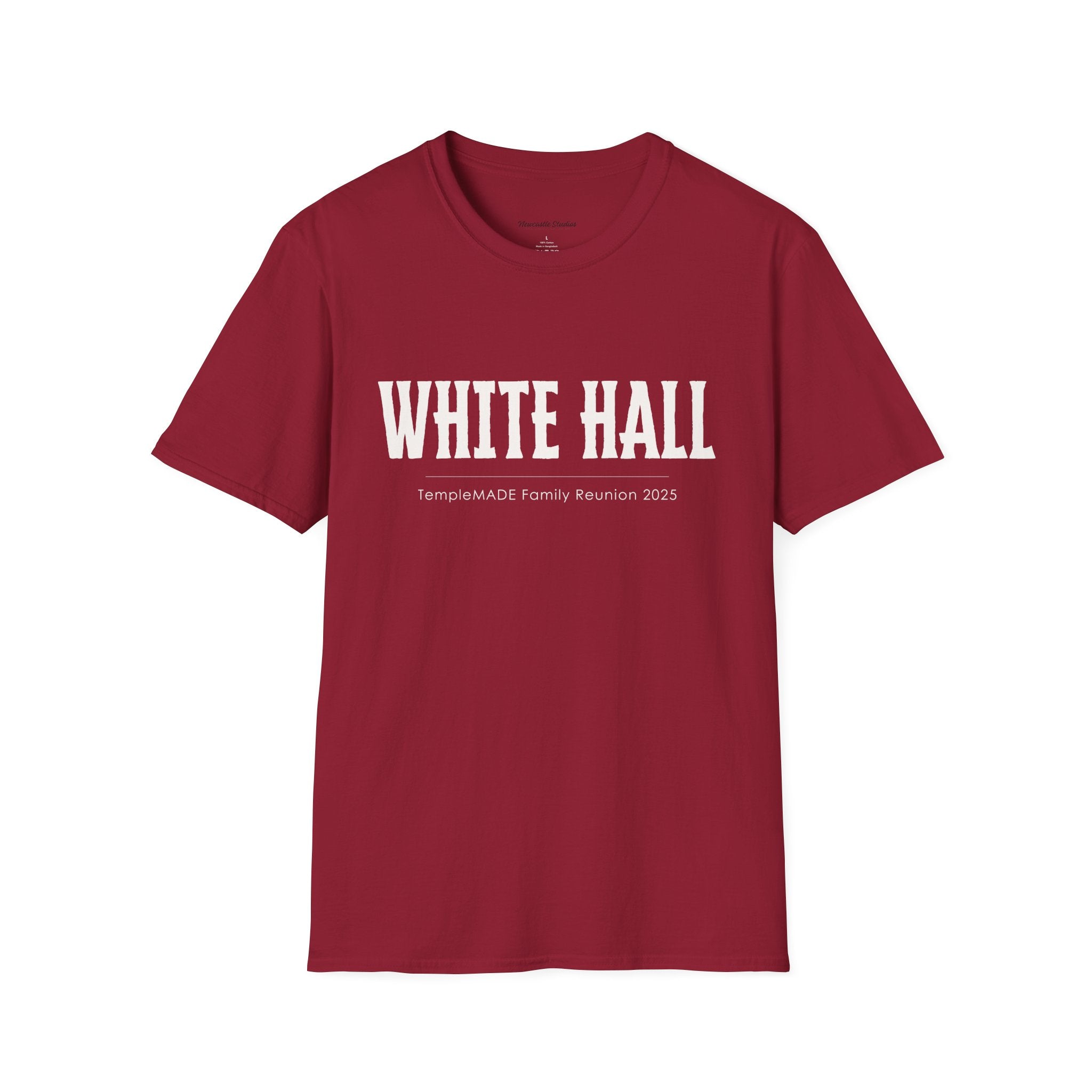 TFR White Hall T-shirt (Adult + Unisex)