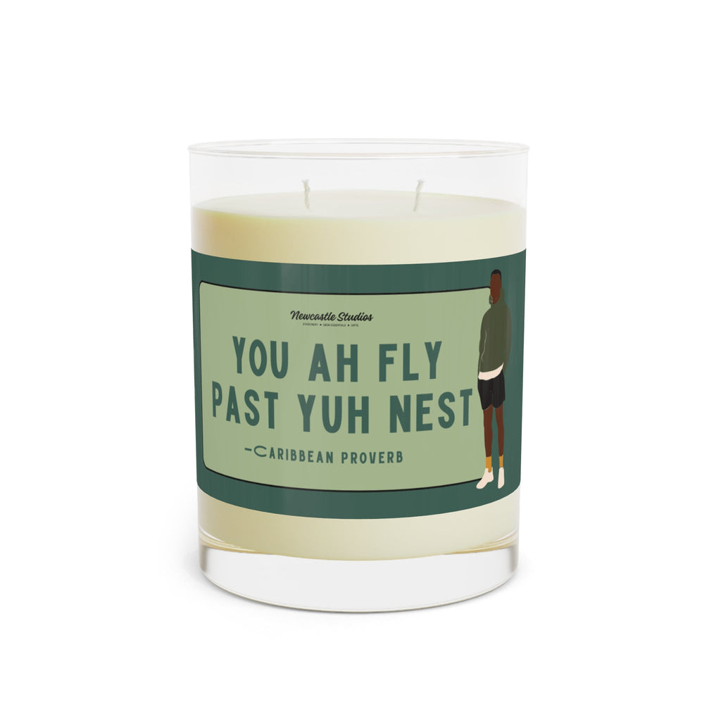 "You Ah Fly Past Yuh Nest" Luxe Candle