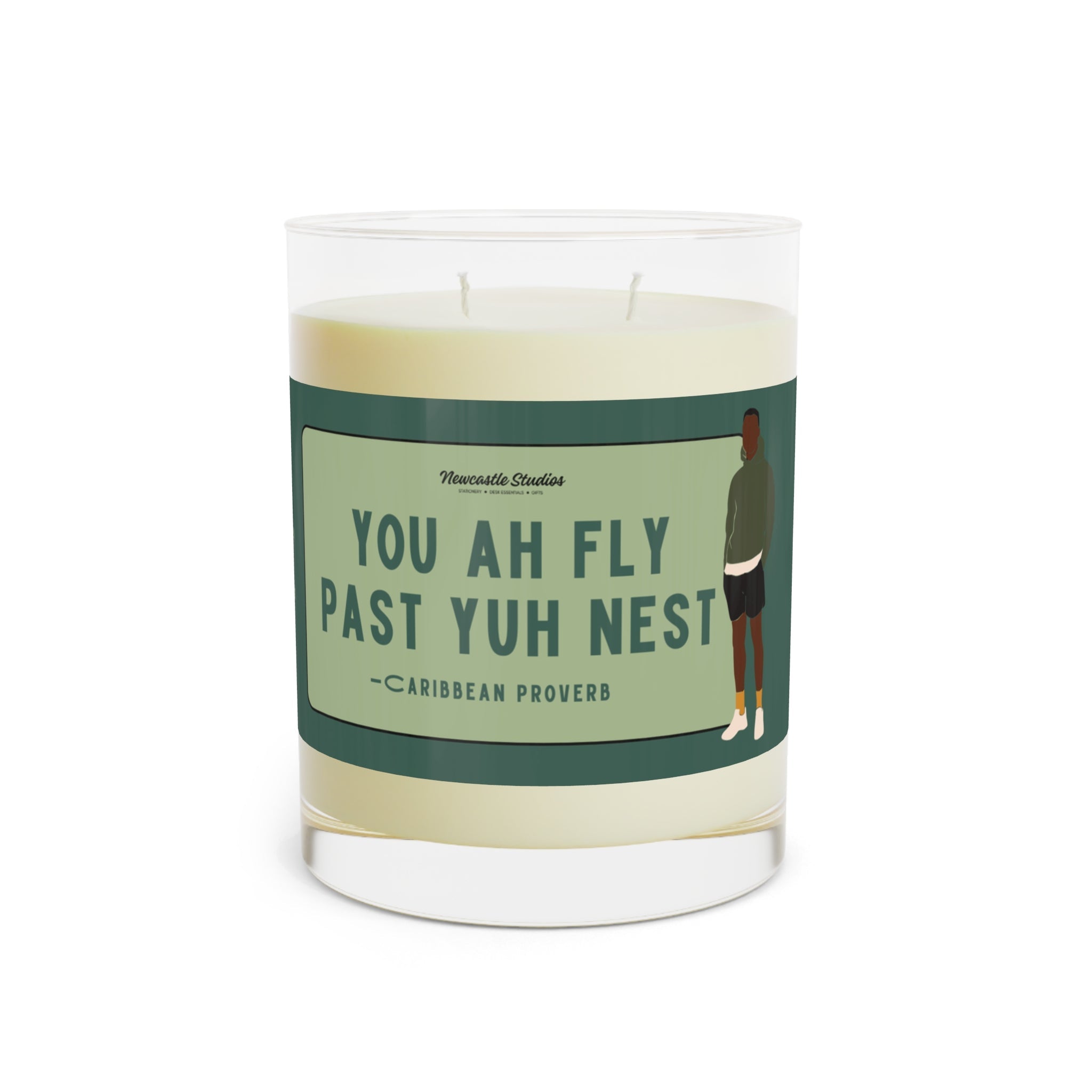 "You Ah Fly Past Yuh Nest" Luxe Candle