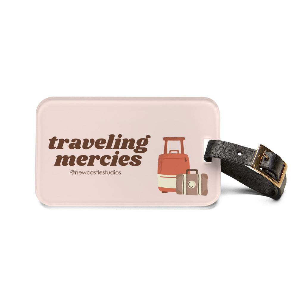 "Traveling Mercies" Luggage Tag