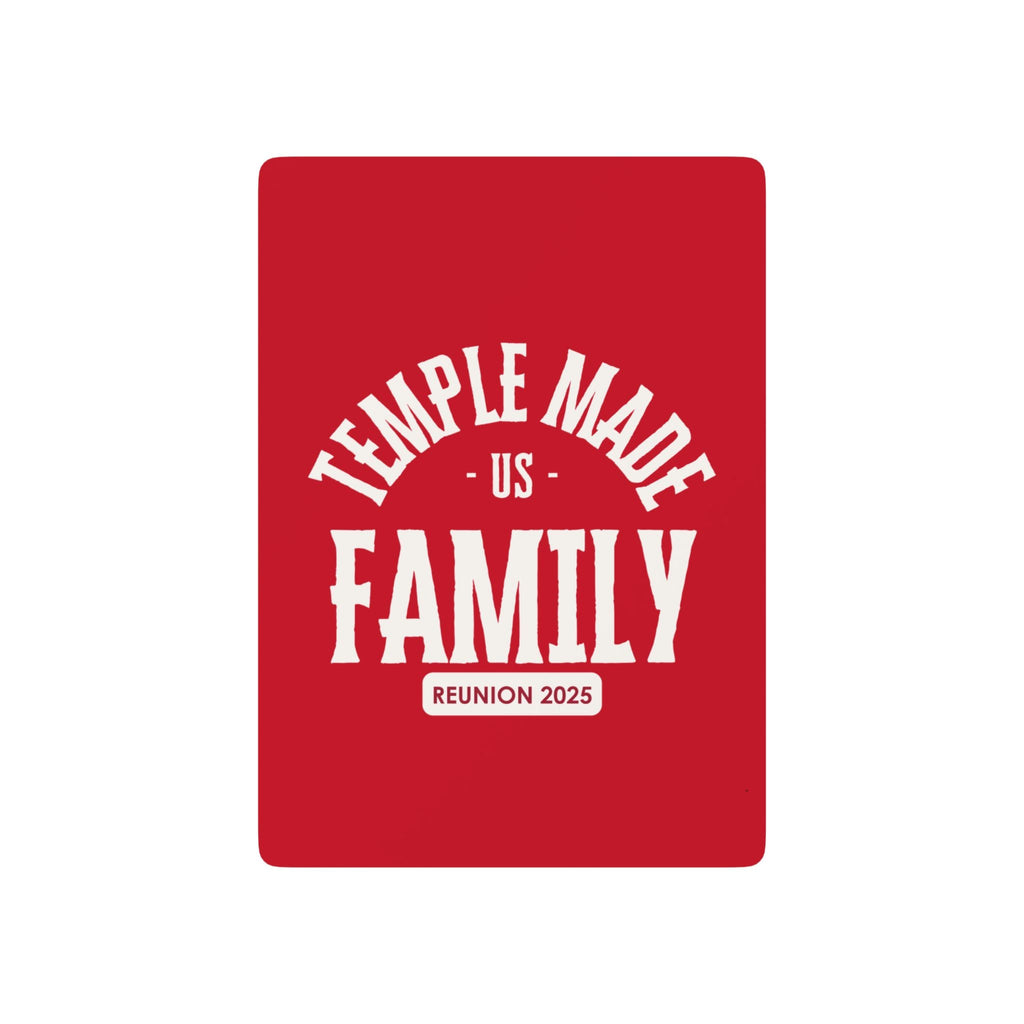 TempleMADE Us Family Playing Cards