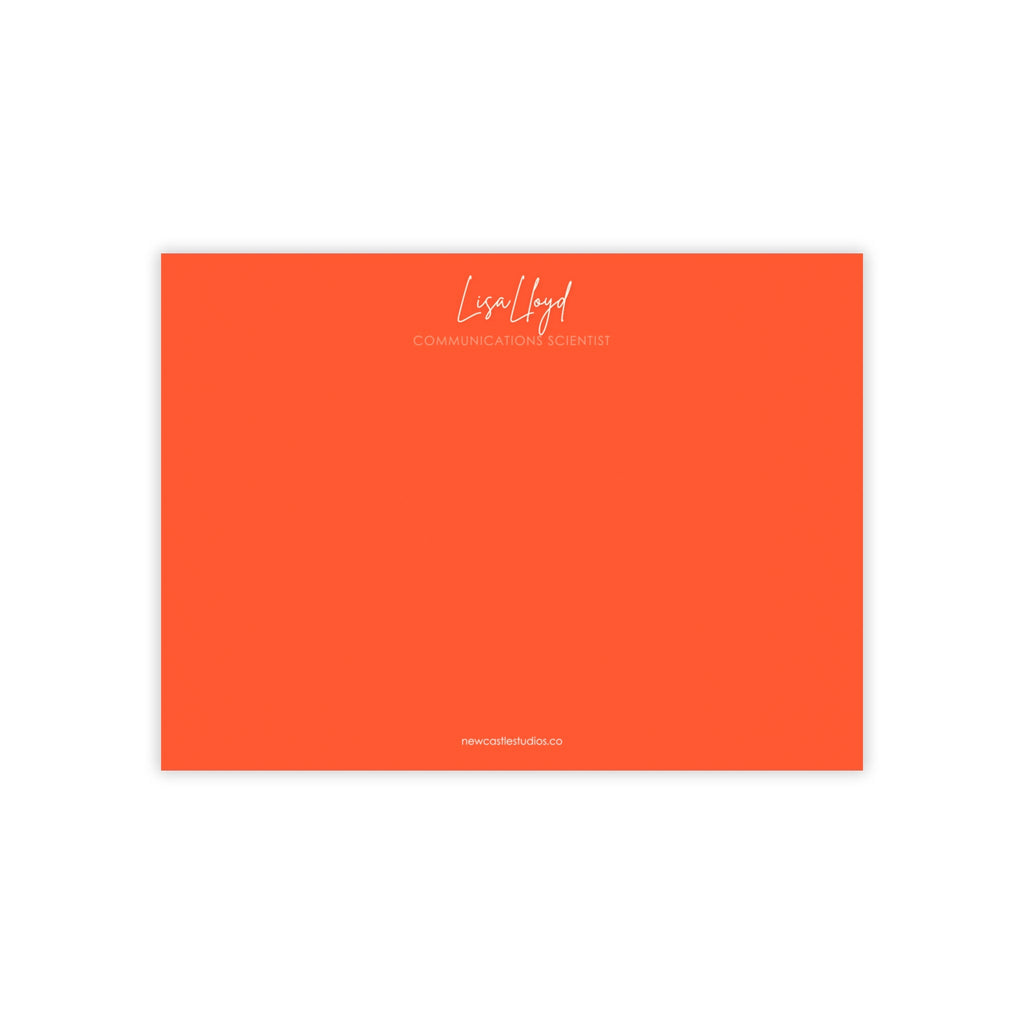 Personalized "Name and Title" Post-it® Notepad