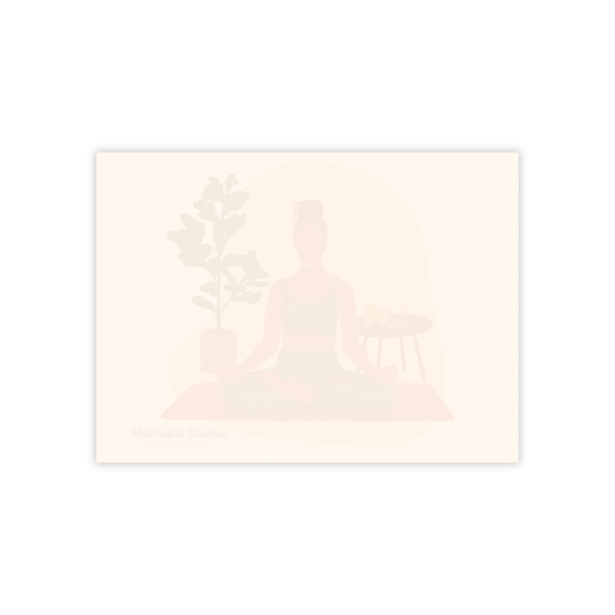 "Yoga #1" Post-it® Notepad (Various sizes)