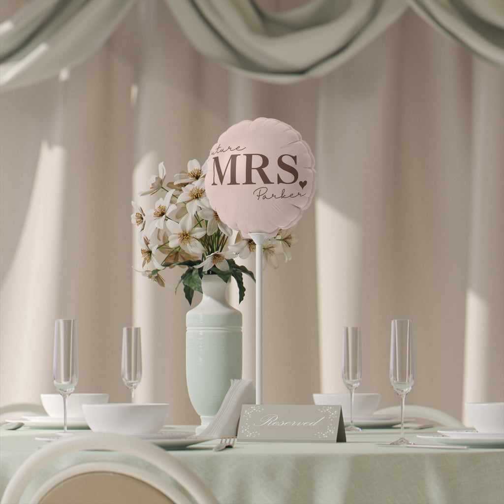 Personalized "Future Mrs." Balloon (6 in)