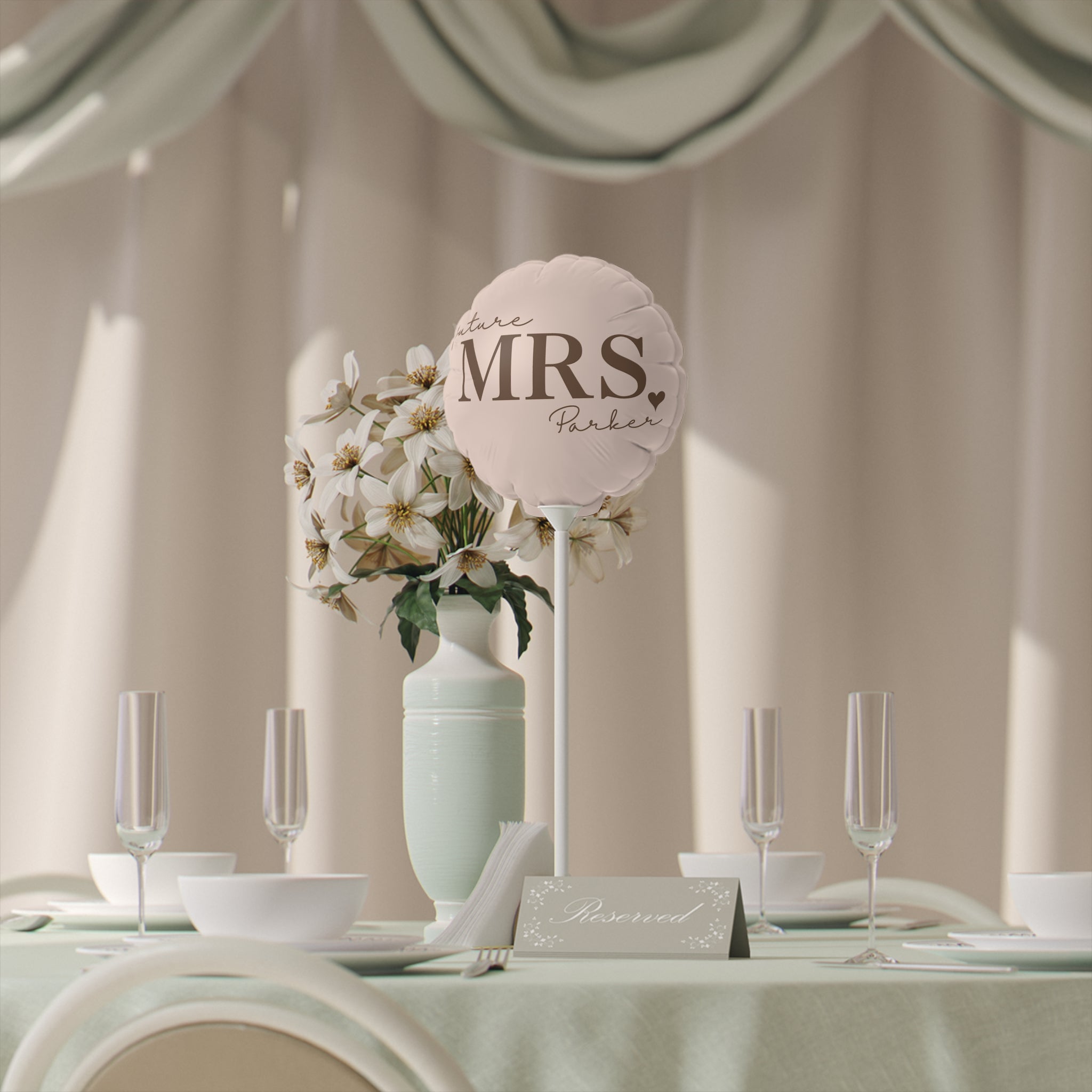 Personalized "Future Mrs." Balloon (6 in)