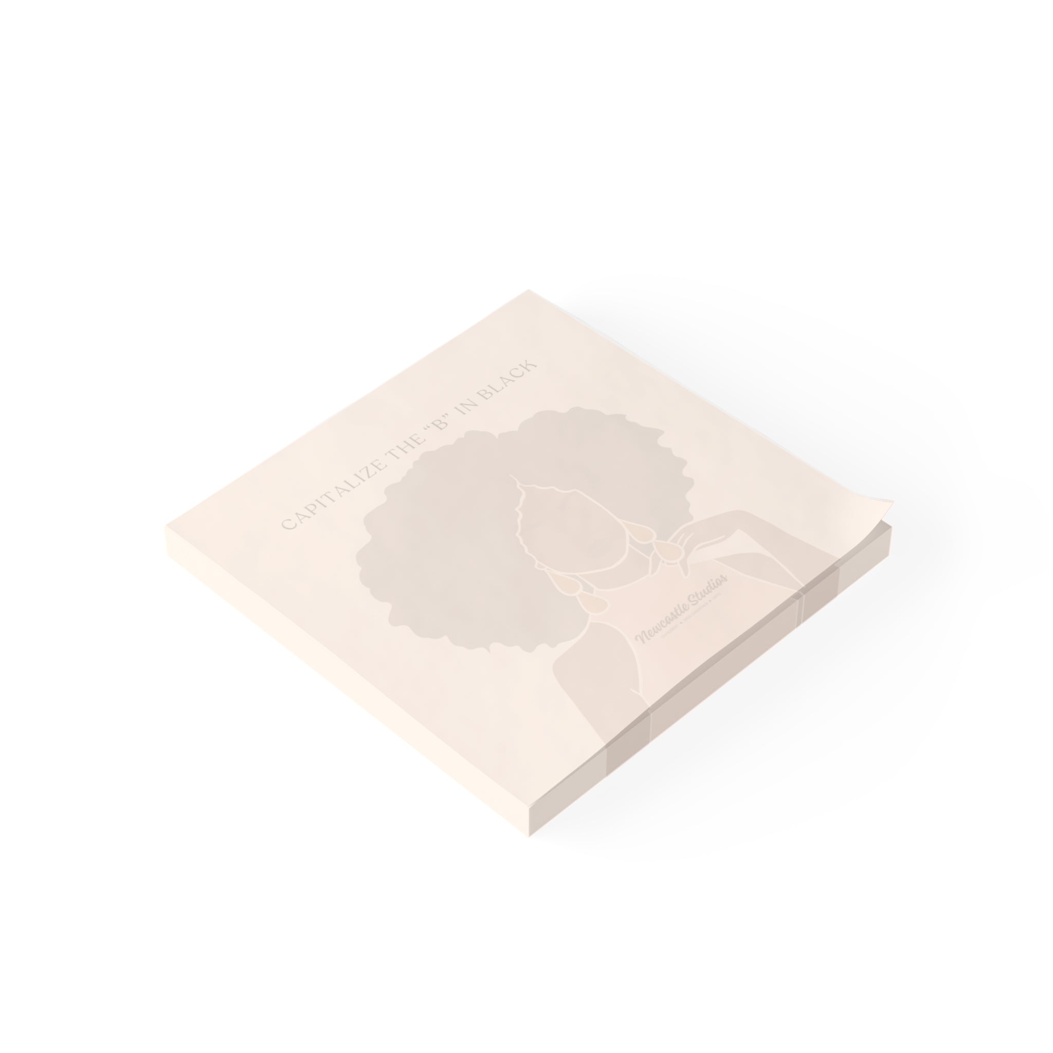 "Capitalize the 'B' in Black #1" Post-it® Notepad (Various Sizes)