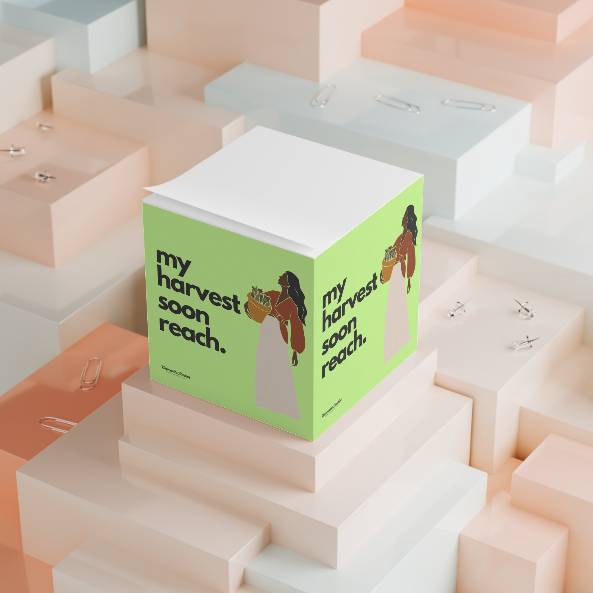 "The Harvest" Note Cube