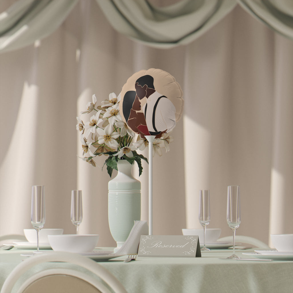 "Black Love #1" Balloon (6 in)