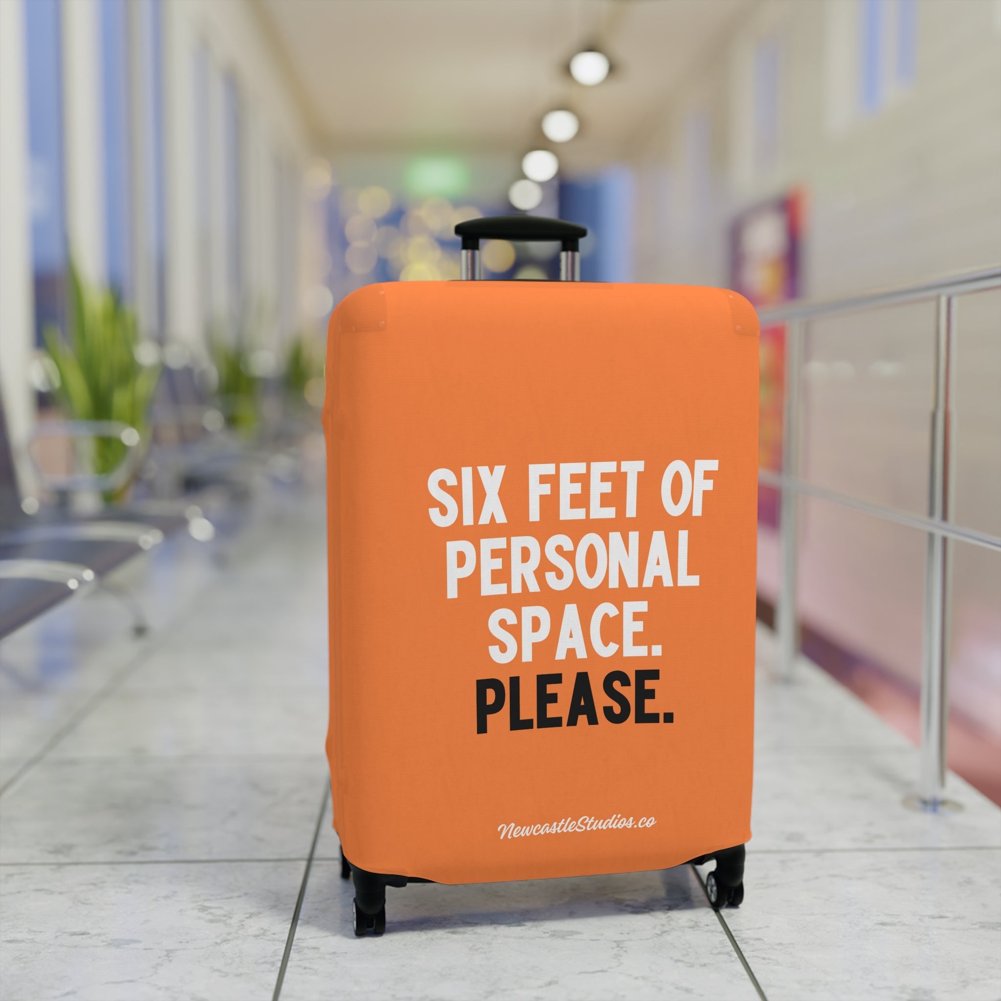 "Personal Space #2" Suitcase Cover