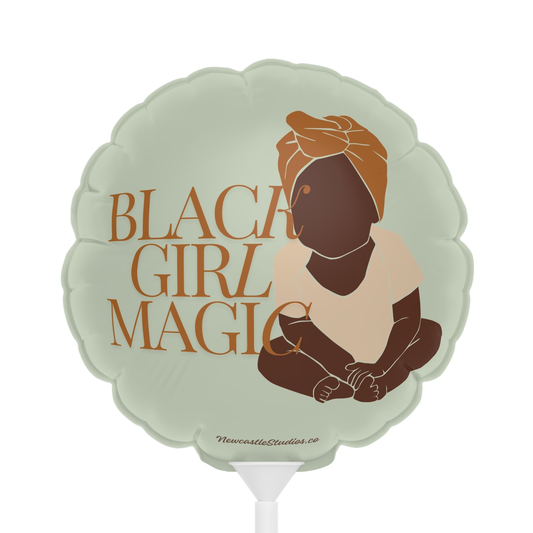 "Black Girl Magic" Sage Balloon (6 in)