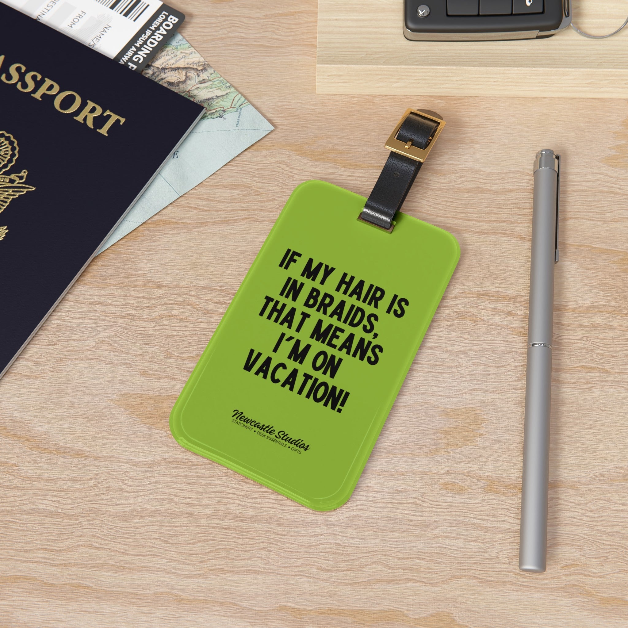 "I'm on Vacation #1" Luggage Tag