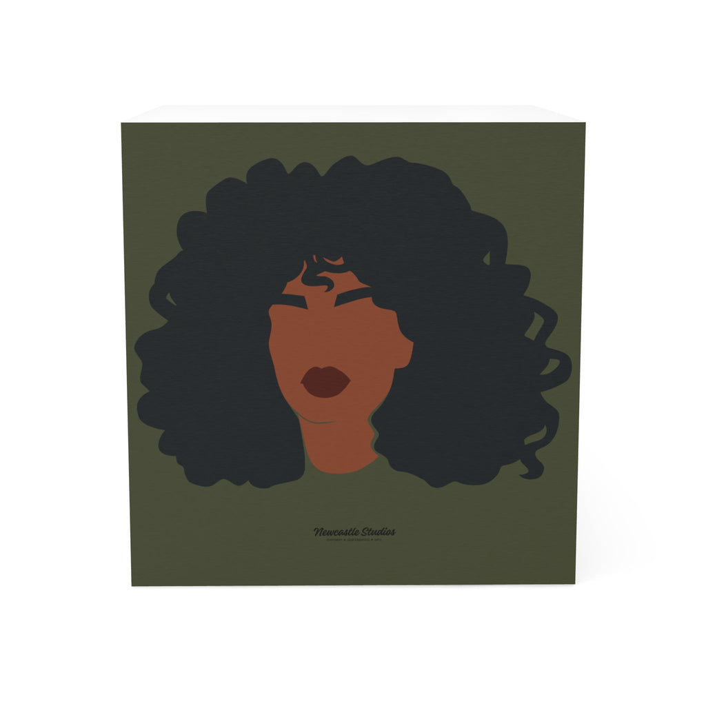 "Big Hair, Don't Care Note Cube