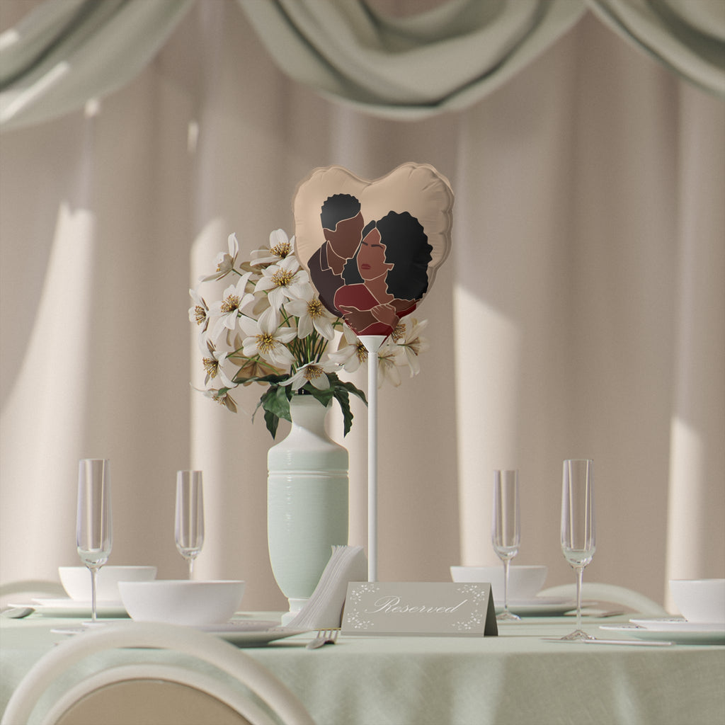 "Black Love #3" Balloon (6 in)