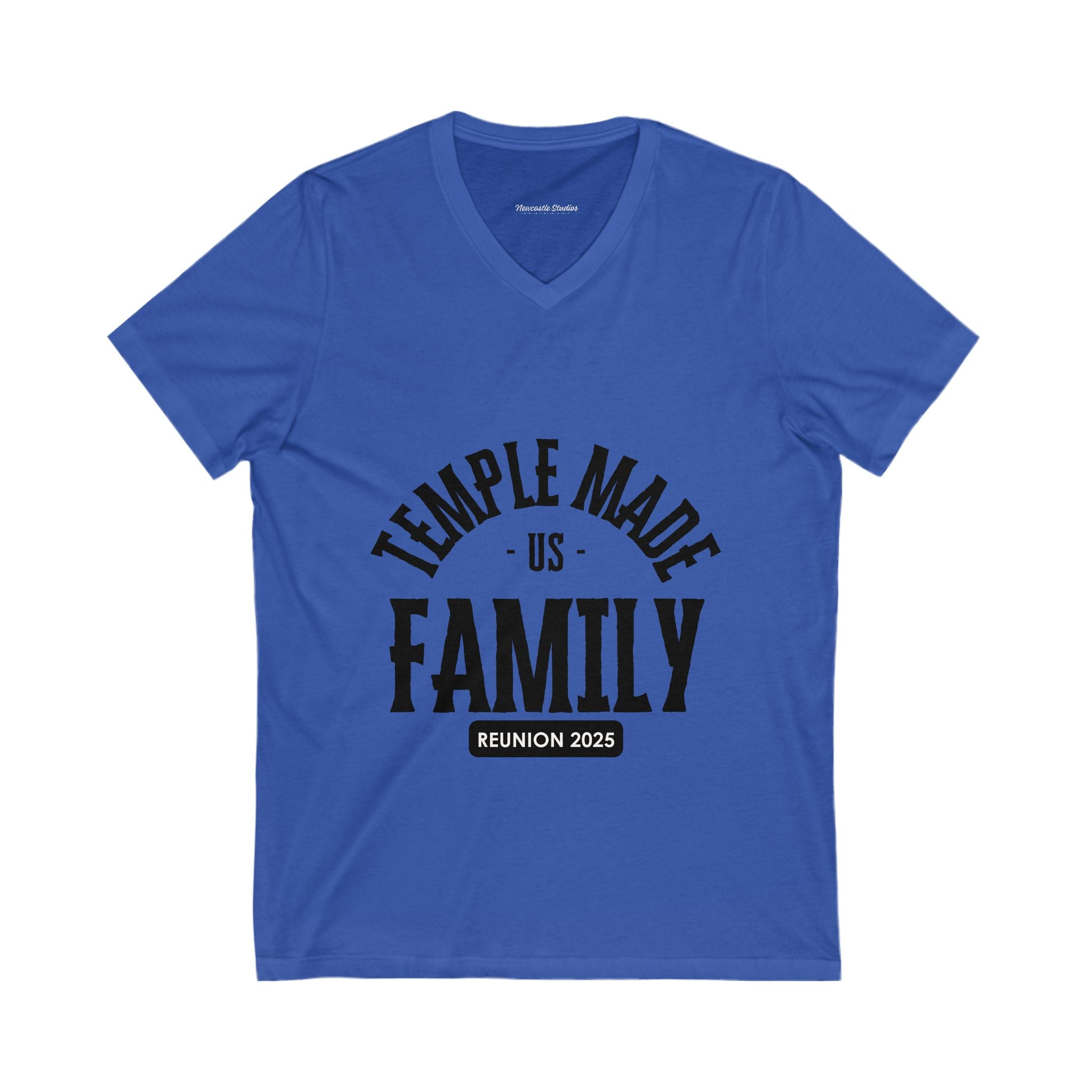 TempleMADE Us Family V-Neck T-Shirt (Adult + Unisex)