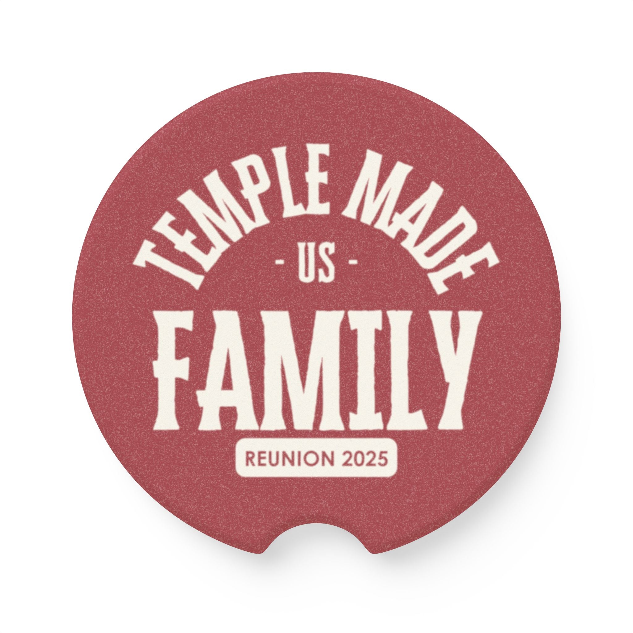 TempleMADE Us Family Car Coaster