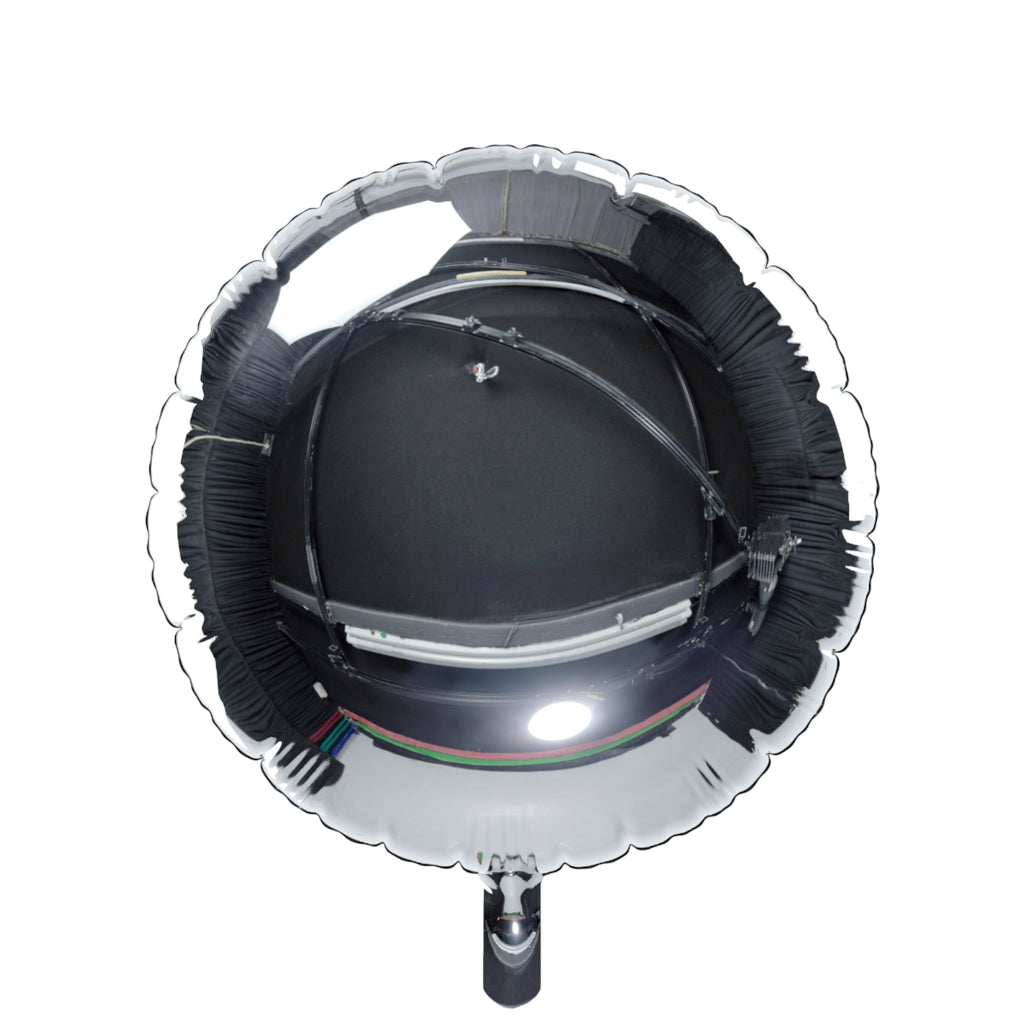 "Bride Black Love" Helium Balloon (22 in)