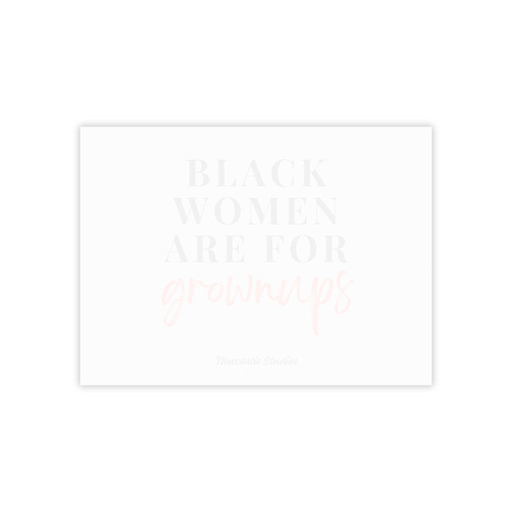 "Black Women are for Grownups #2" Post-it® Notepad