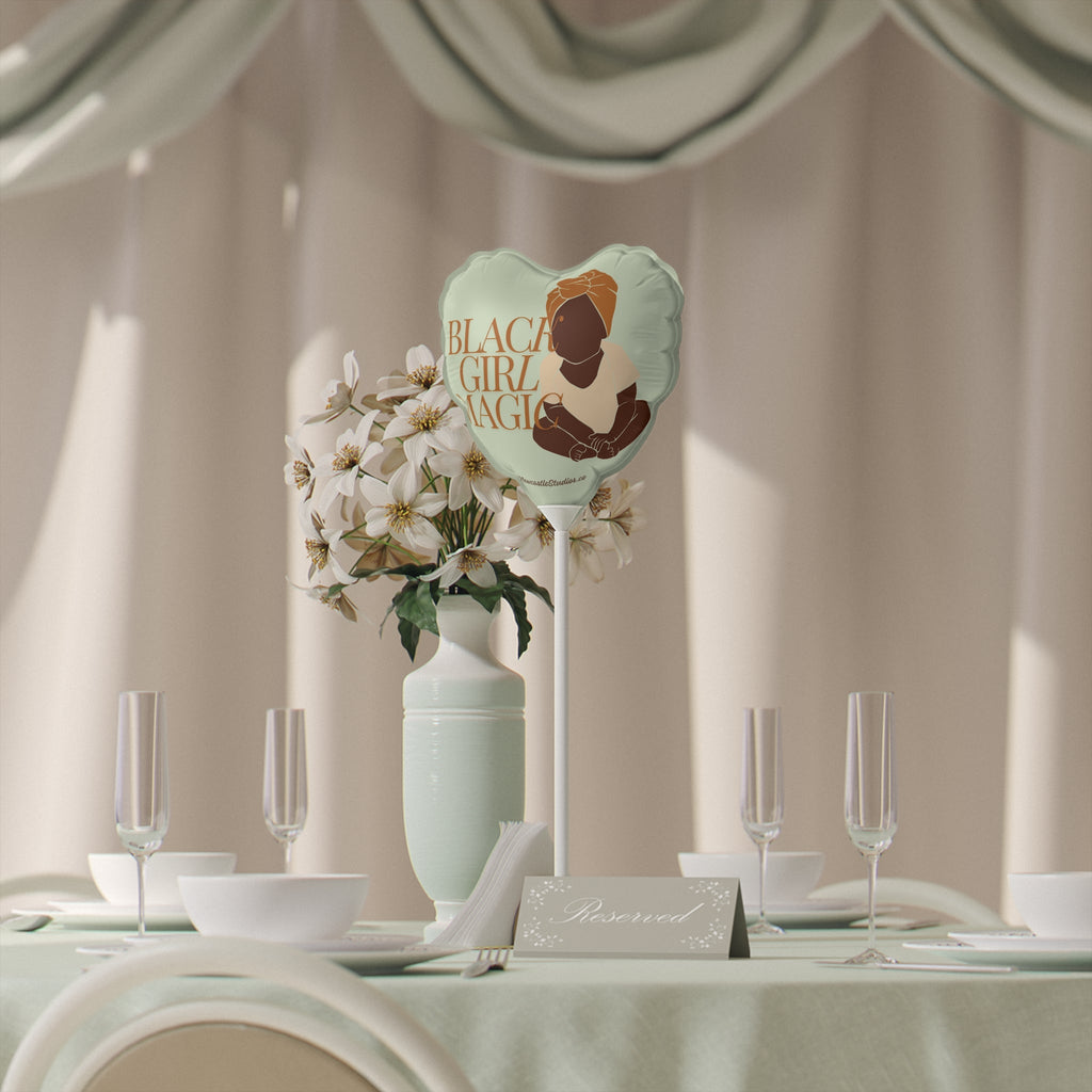 "Black Girl Magic" Sage Balloon (6 in)