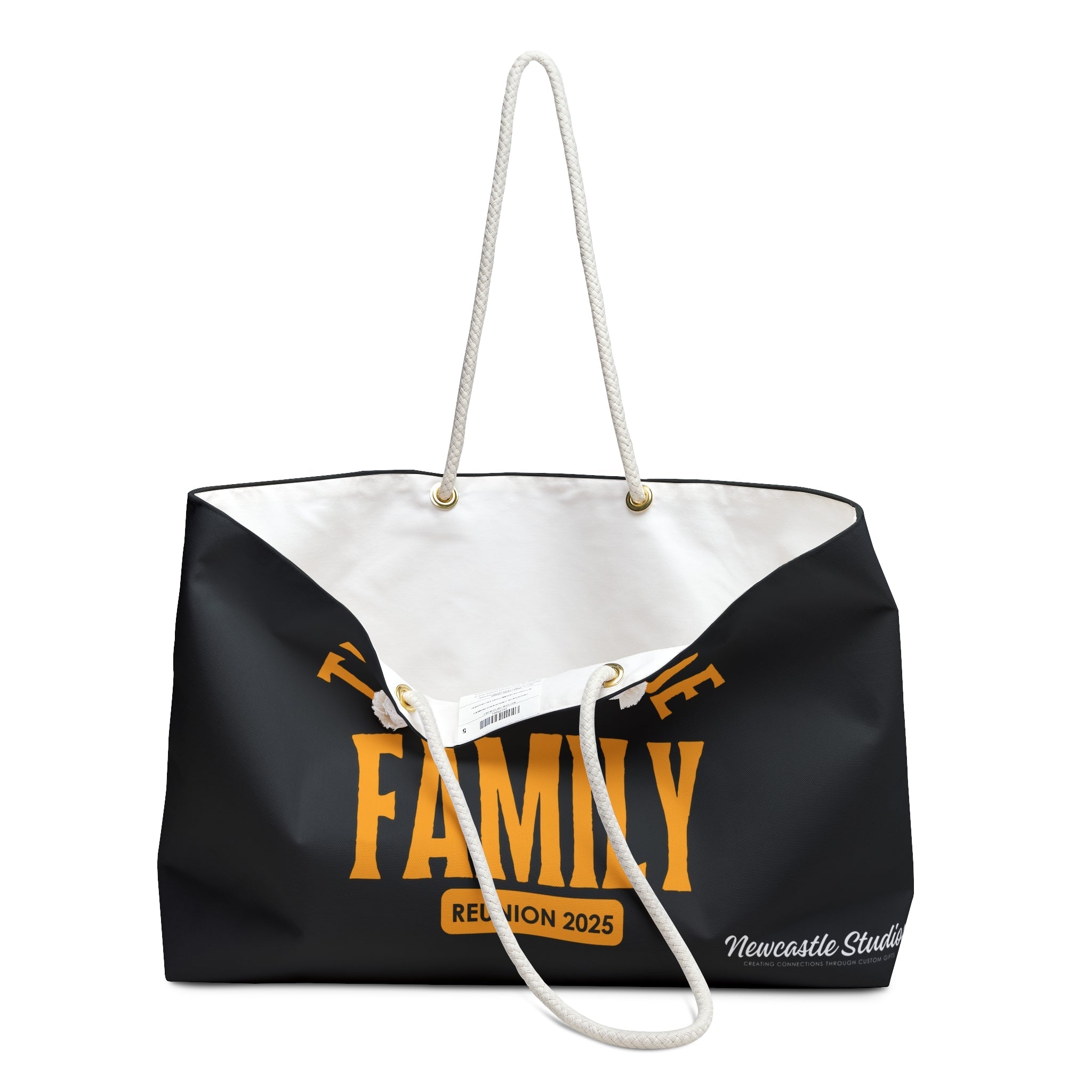 TempleMADE Us Family Weekend Bag (Black + Gold)